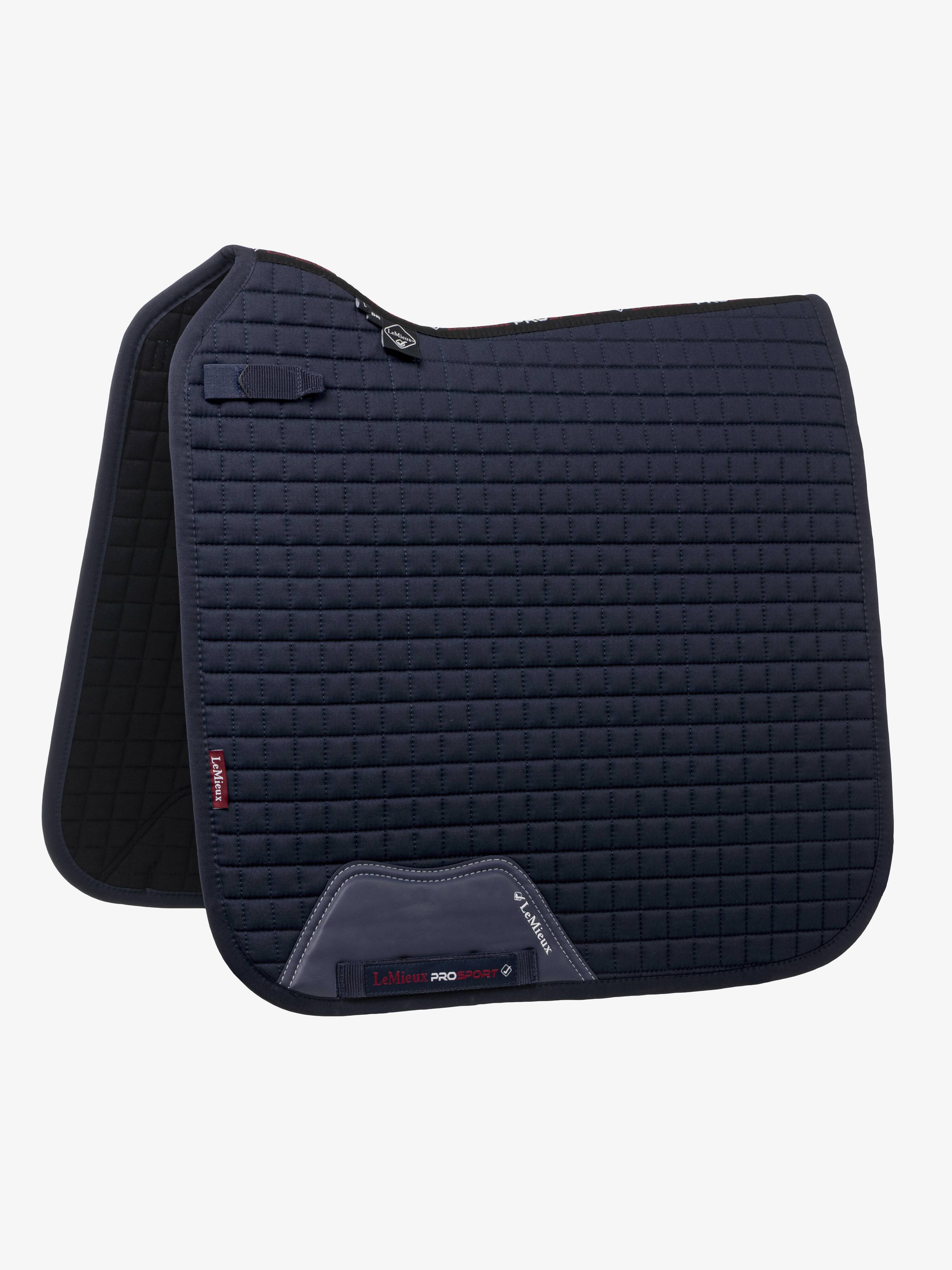 LeMieux Cotton Dressage Saddle Pad - Navy