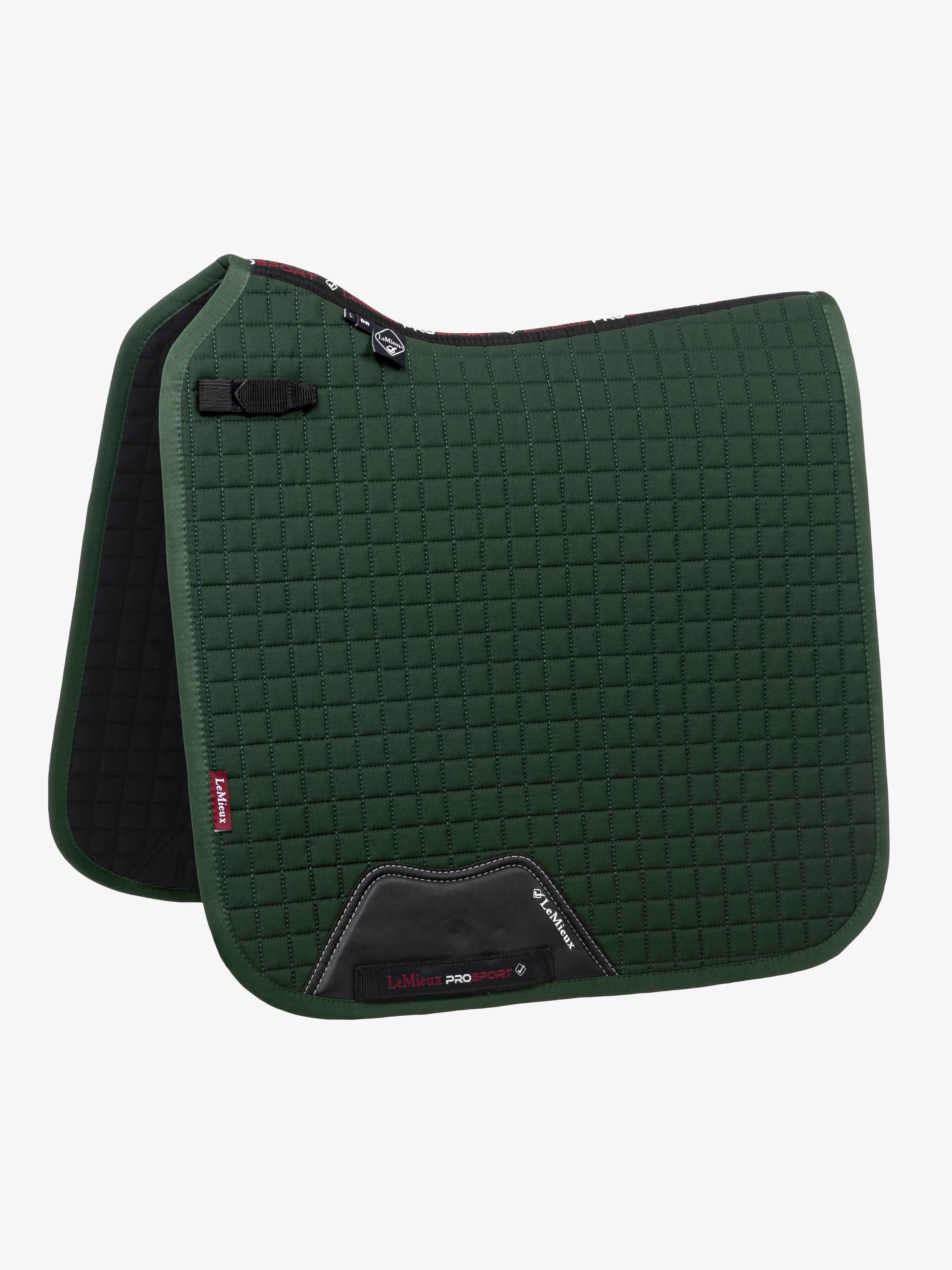 LeMieux Cotton Dressage Saddle Pad - Green