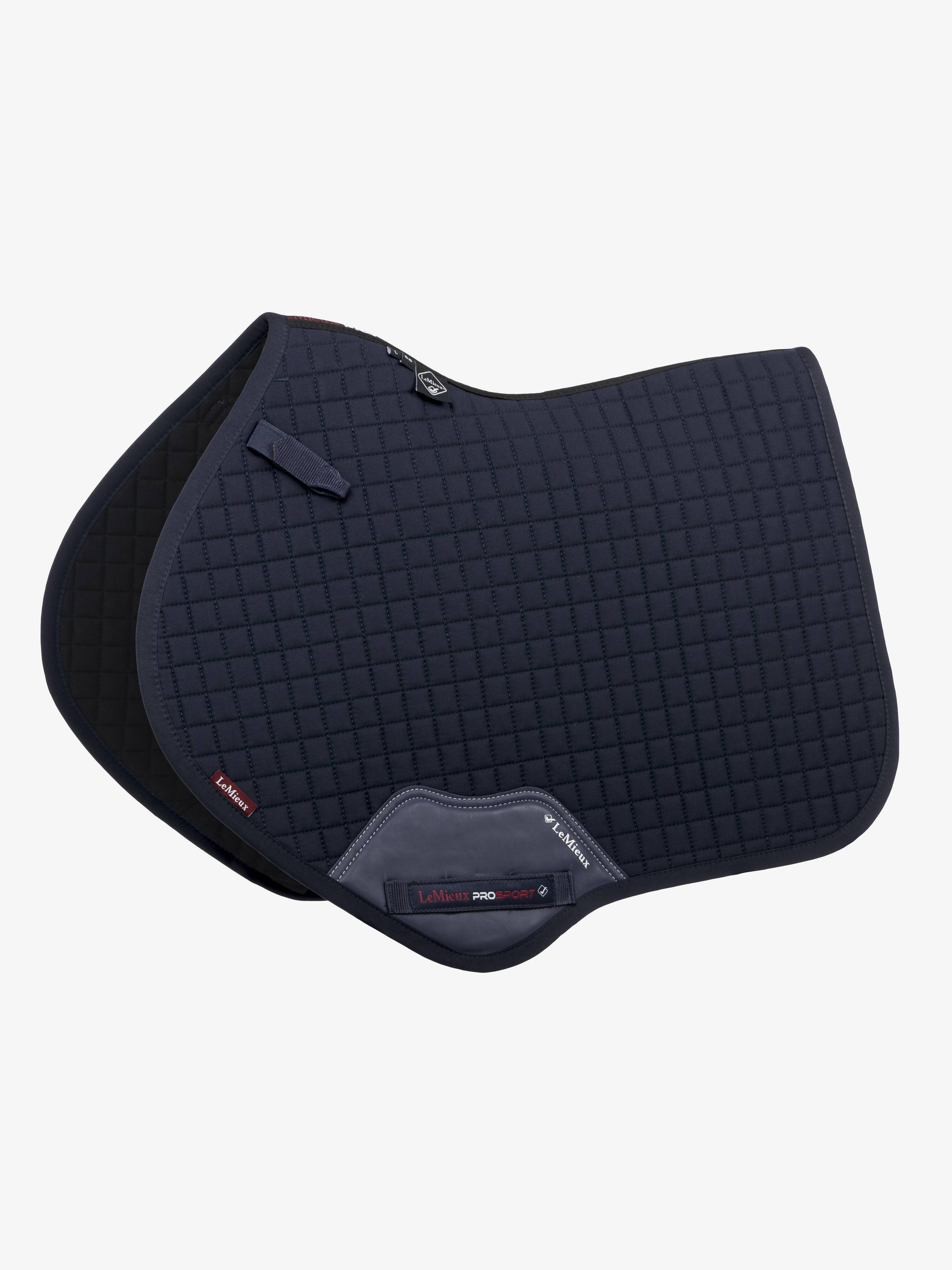 LeMieux Cotton Close Contact Saddle Pad - Navy