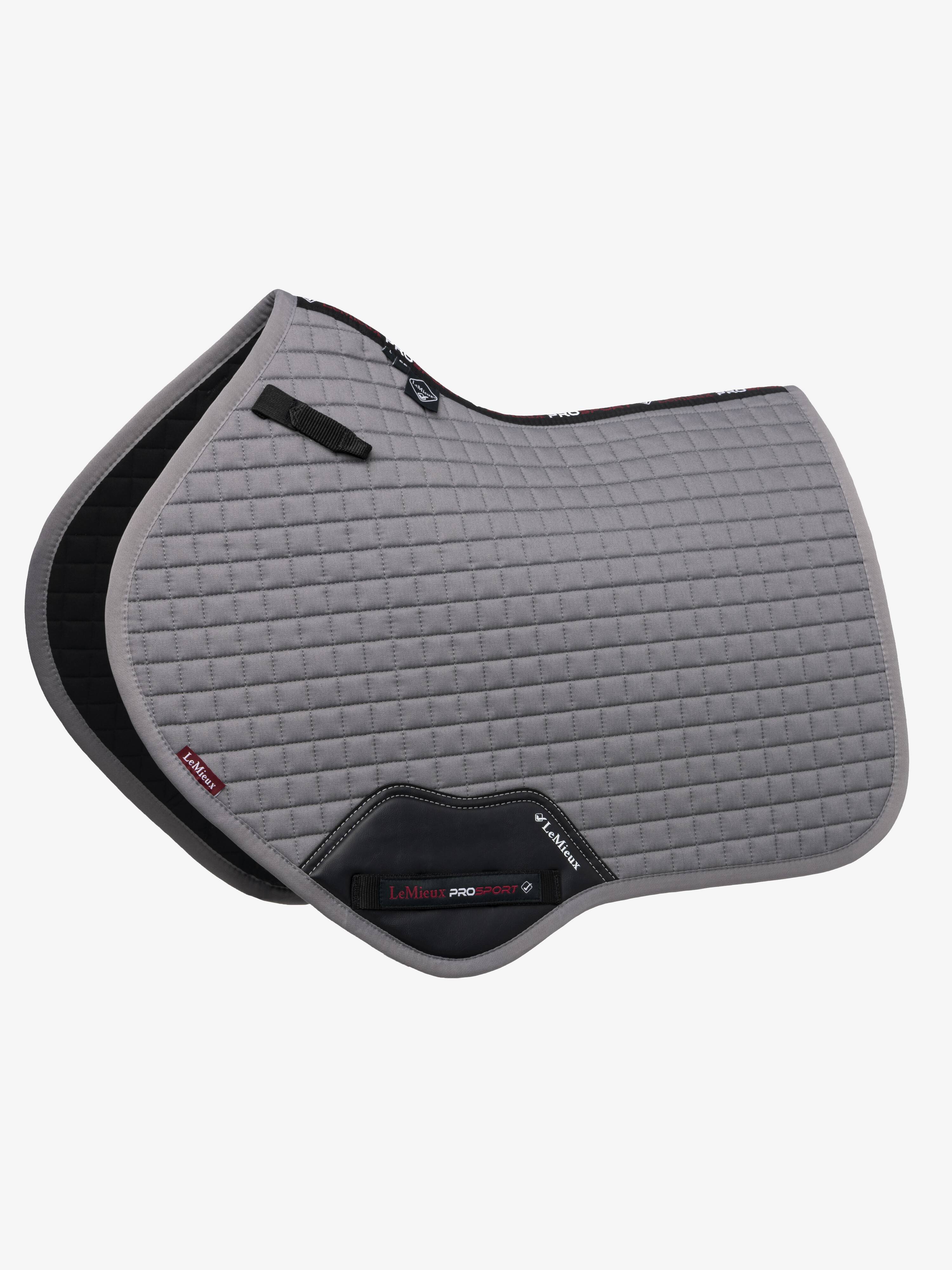 LeMieux Cotton Close Contact Saddle Pad - Grey