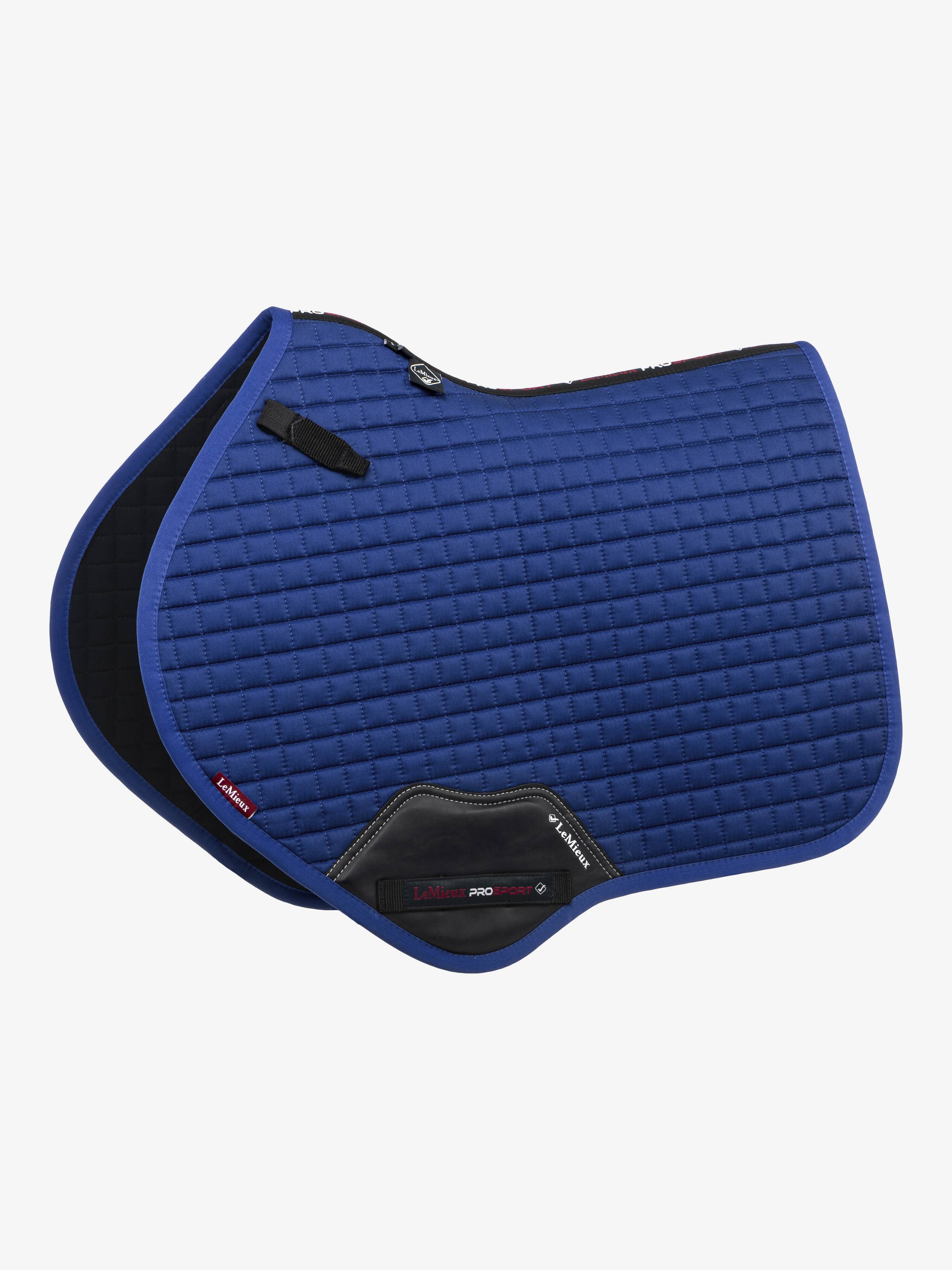 LeMieux Cotton Close Contact Saddle Pad - Benatton Blue