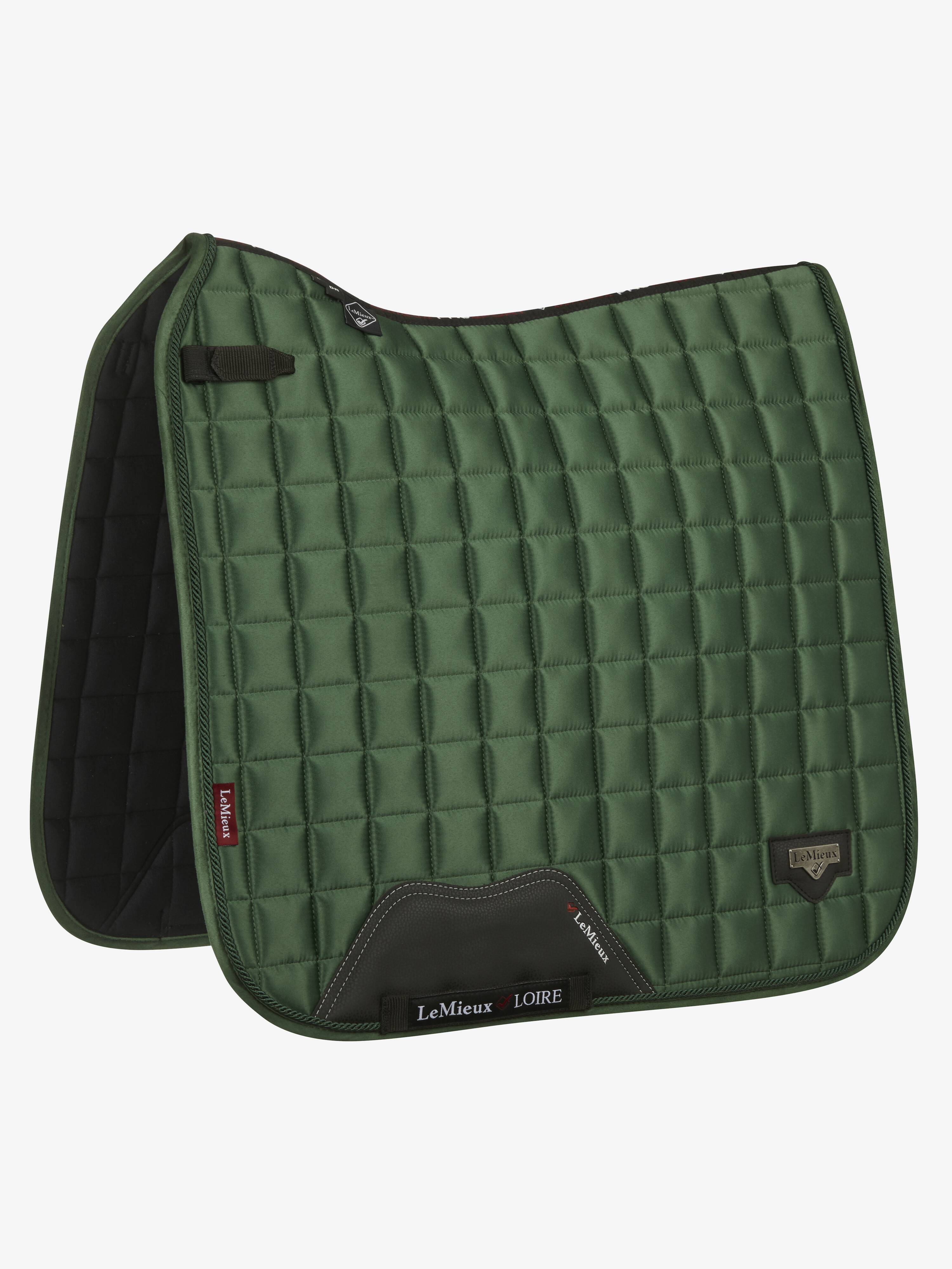 LeMieux Loire Classic Dressage Saddle Pad - Hunter Green