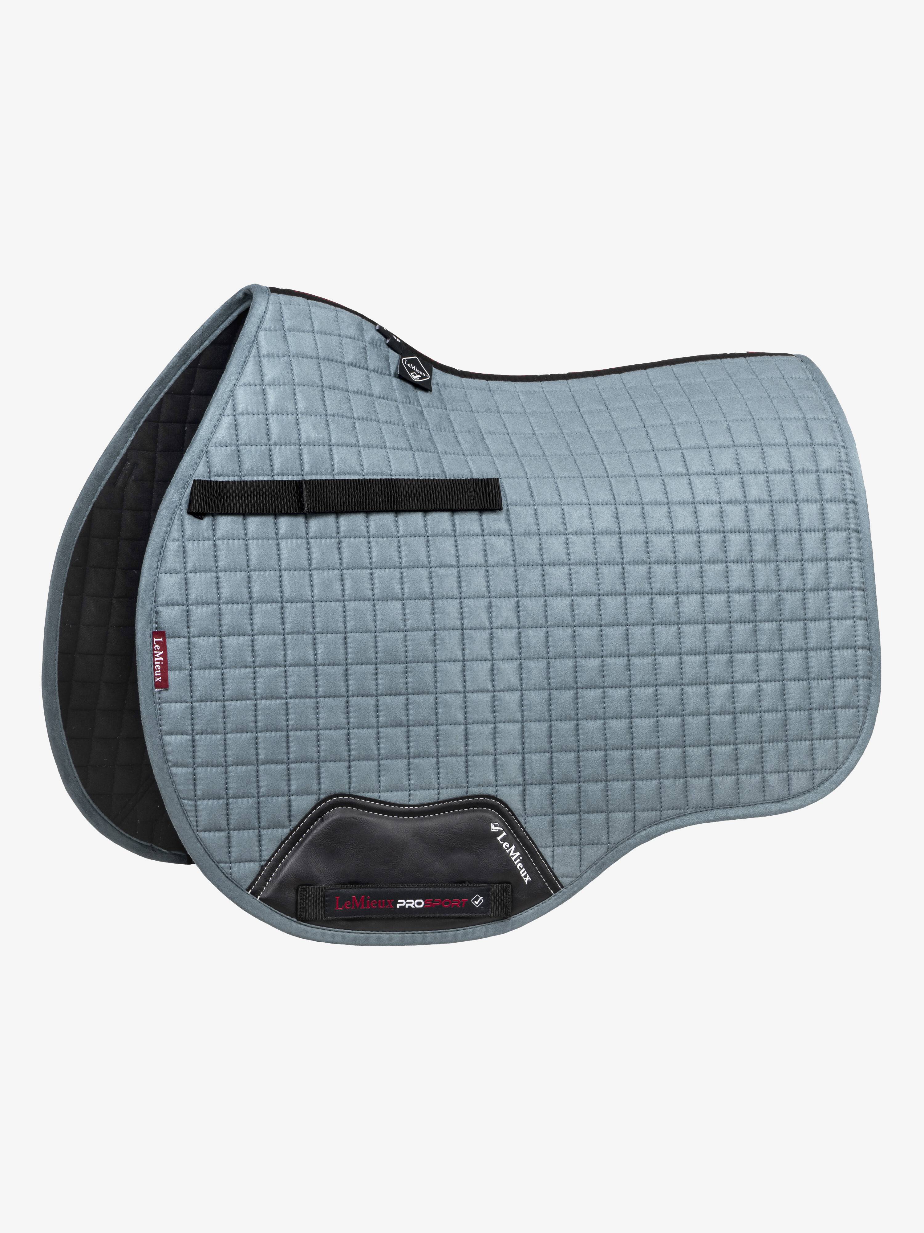 LeMieux Suede All Purpose Saddle Pad - Ice Blue