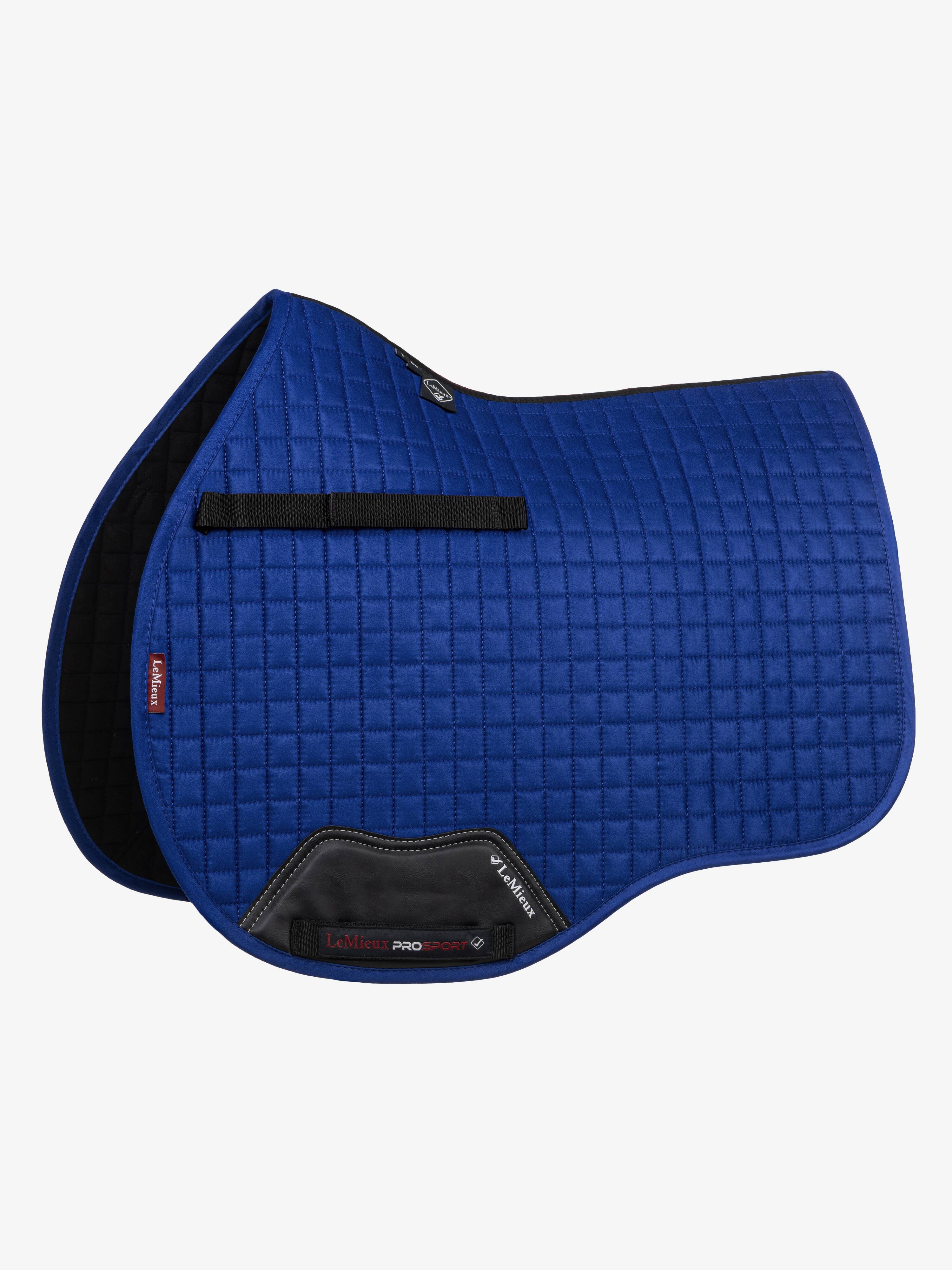 LeMieux Suede All Purpose Saddle Pad - Benatton Blue