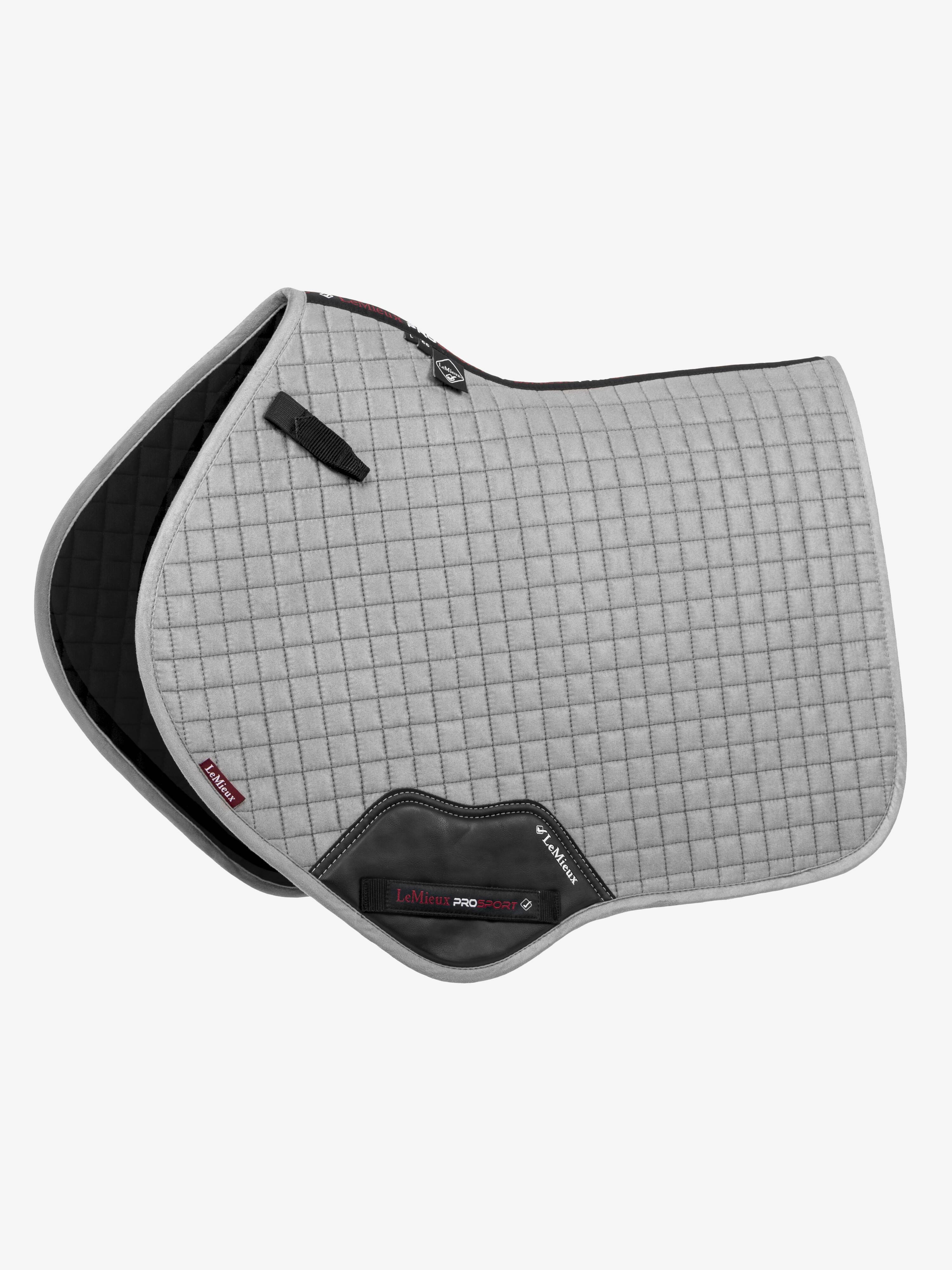 LeMieux Suede Close Contact Saddle Pad - Grey