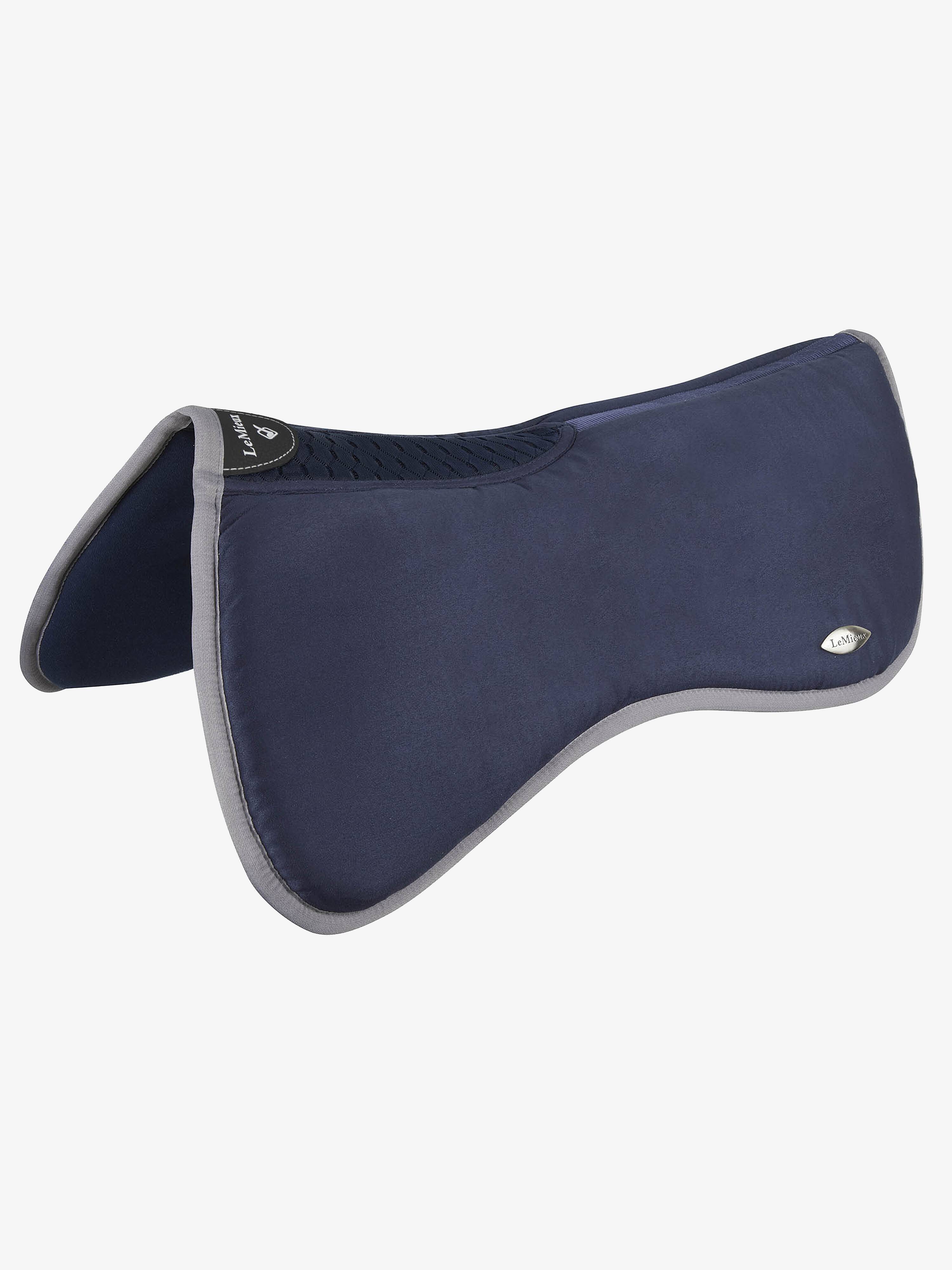 LeMieux Wither Relief Memory Foam Half Pad - Navy