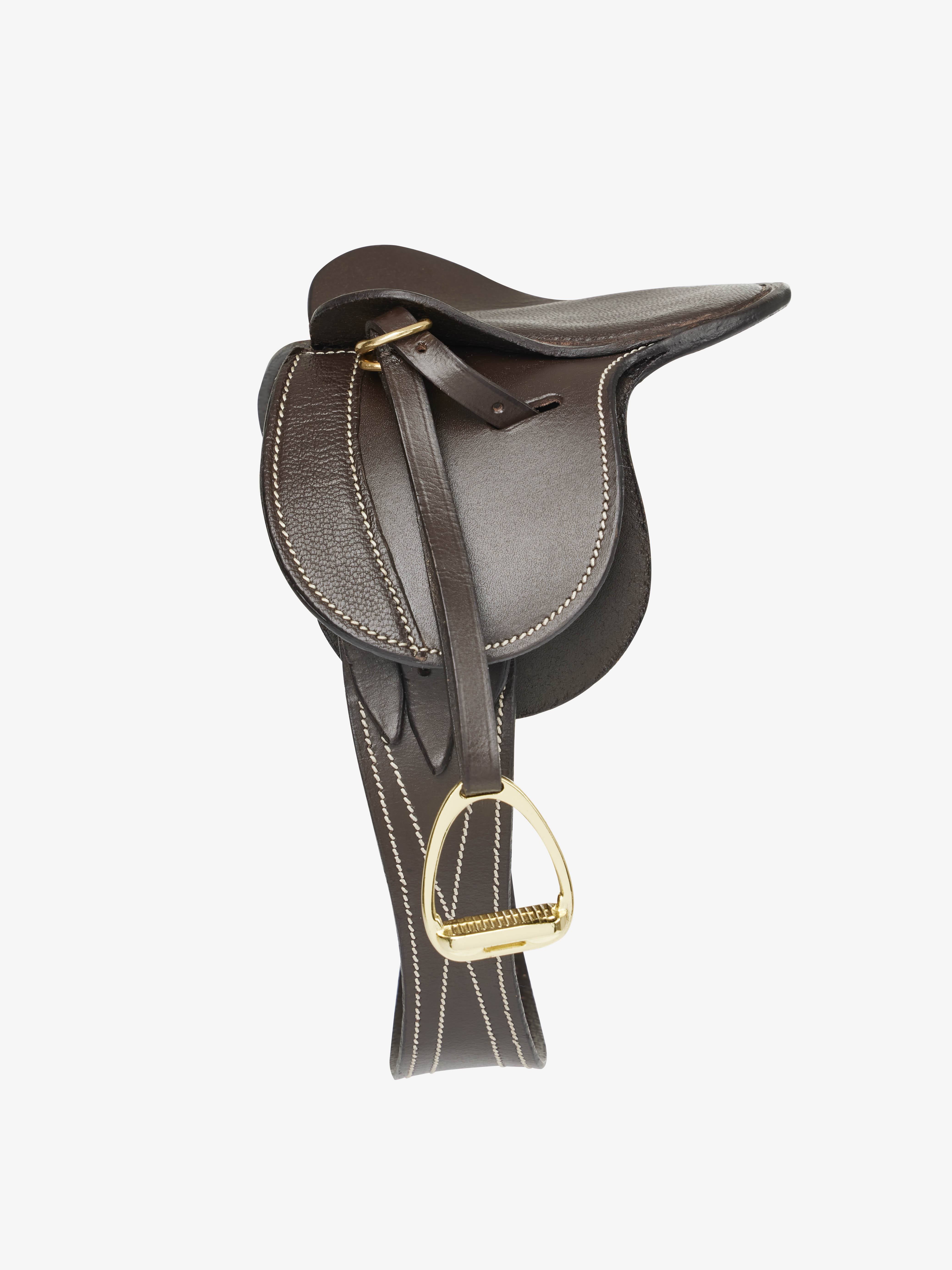 LeMieux Toy Pony Saddle - Brown