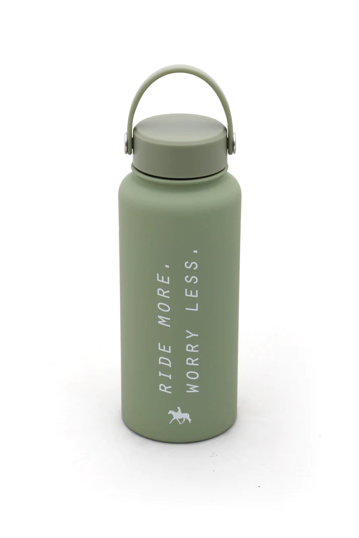 Spiced Equestrian Ride More Worry Less Water Bottle - Graze