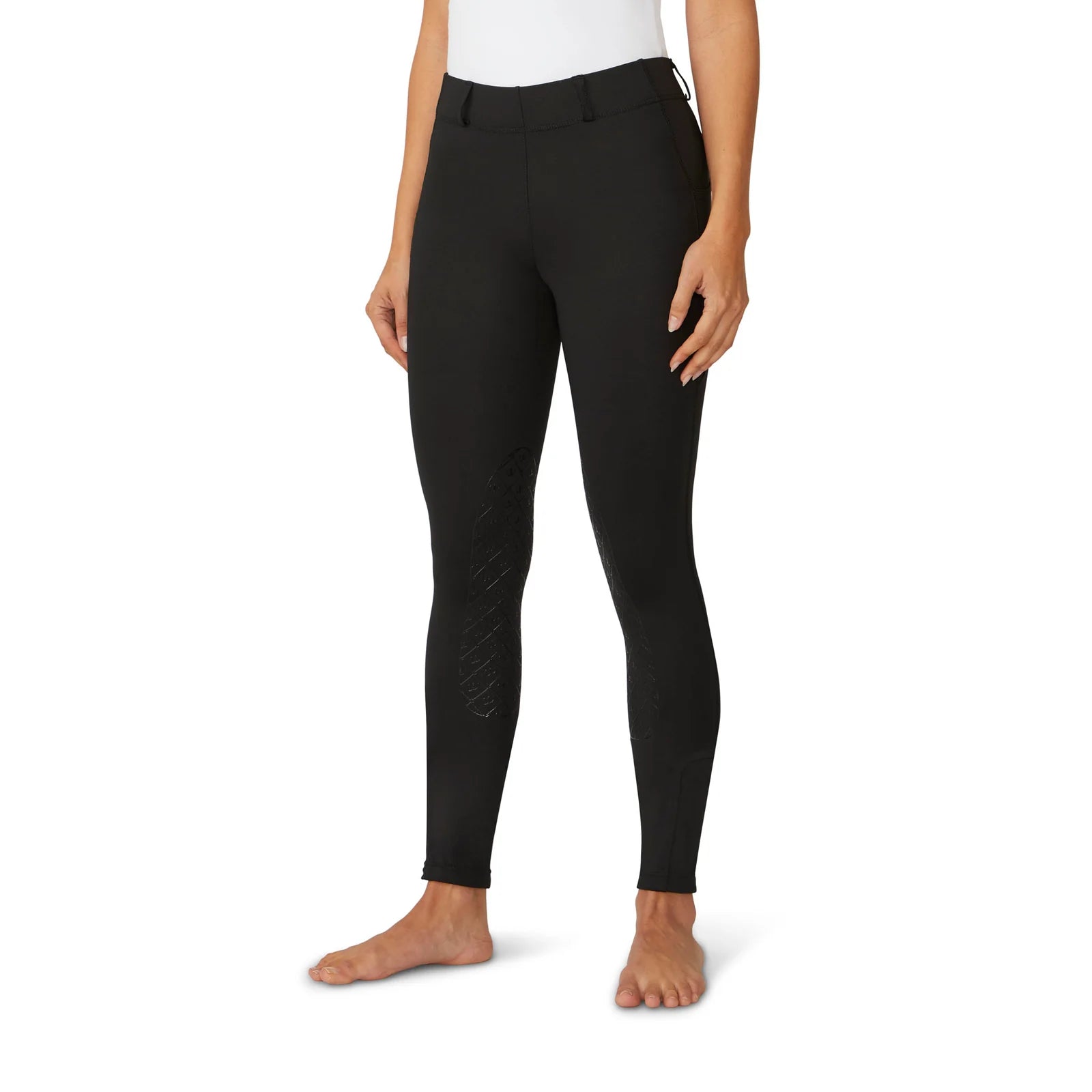 Ovation AeroWick Knee Patch Tight - Black