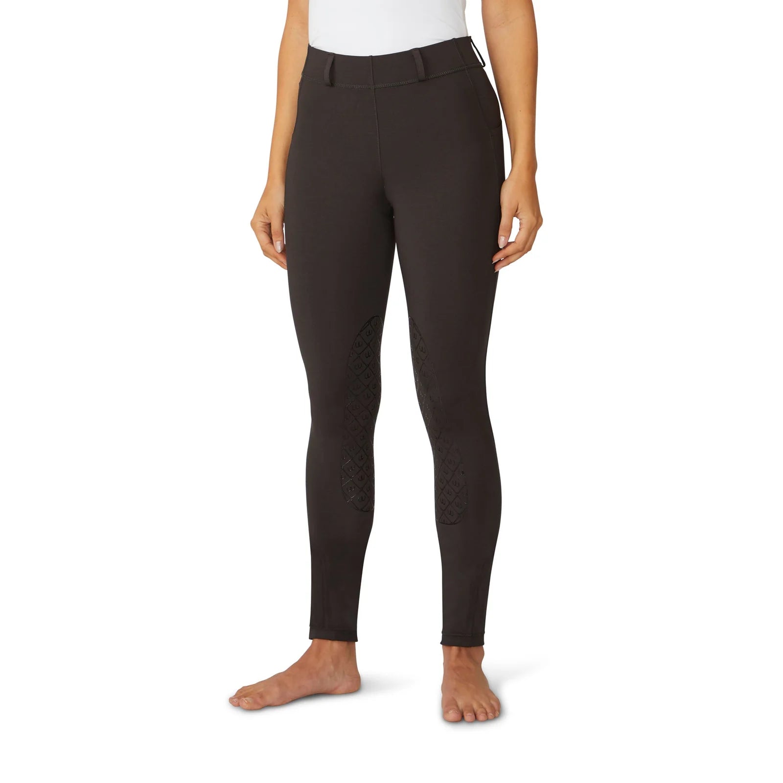 Ovation AeroWick Knee Patch Tight - Charcoal