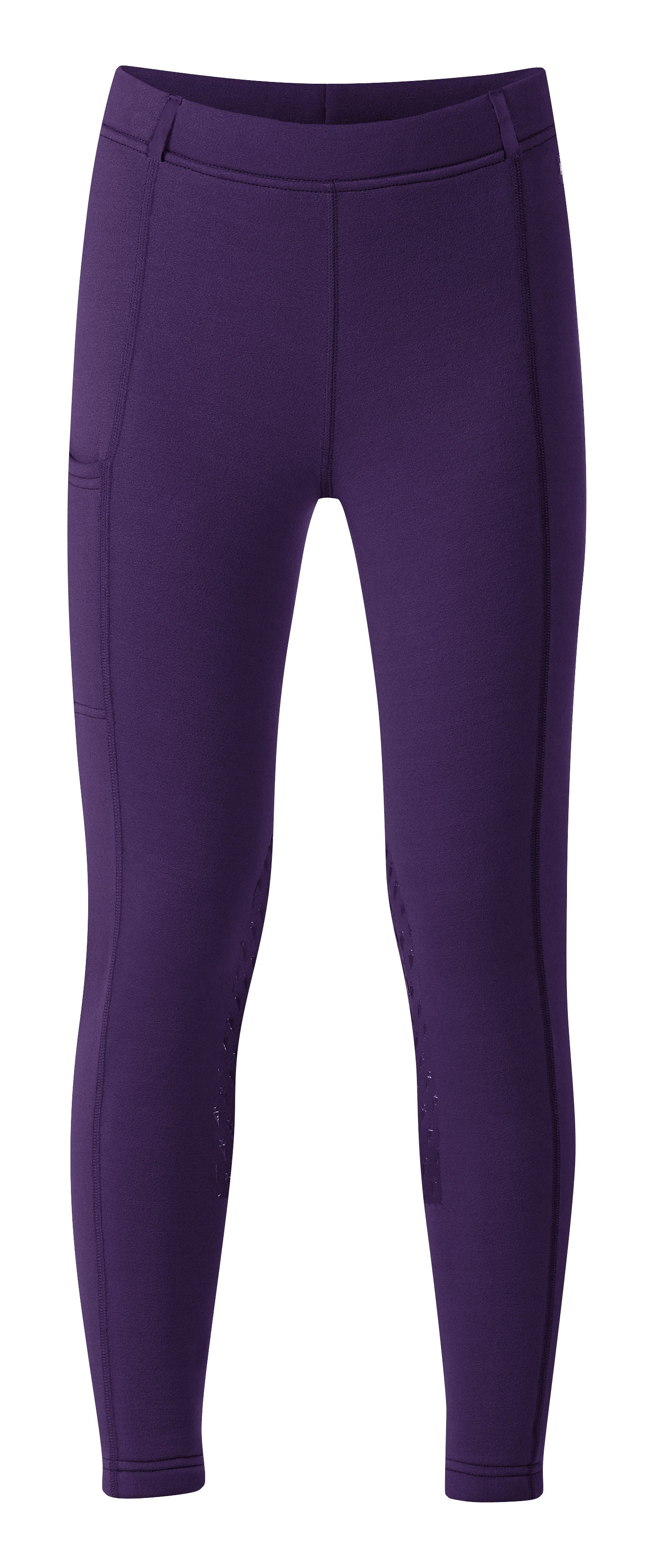 Kerrits Kids Powerstretch II Knee Patch Breeches - Huckleberry