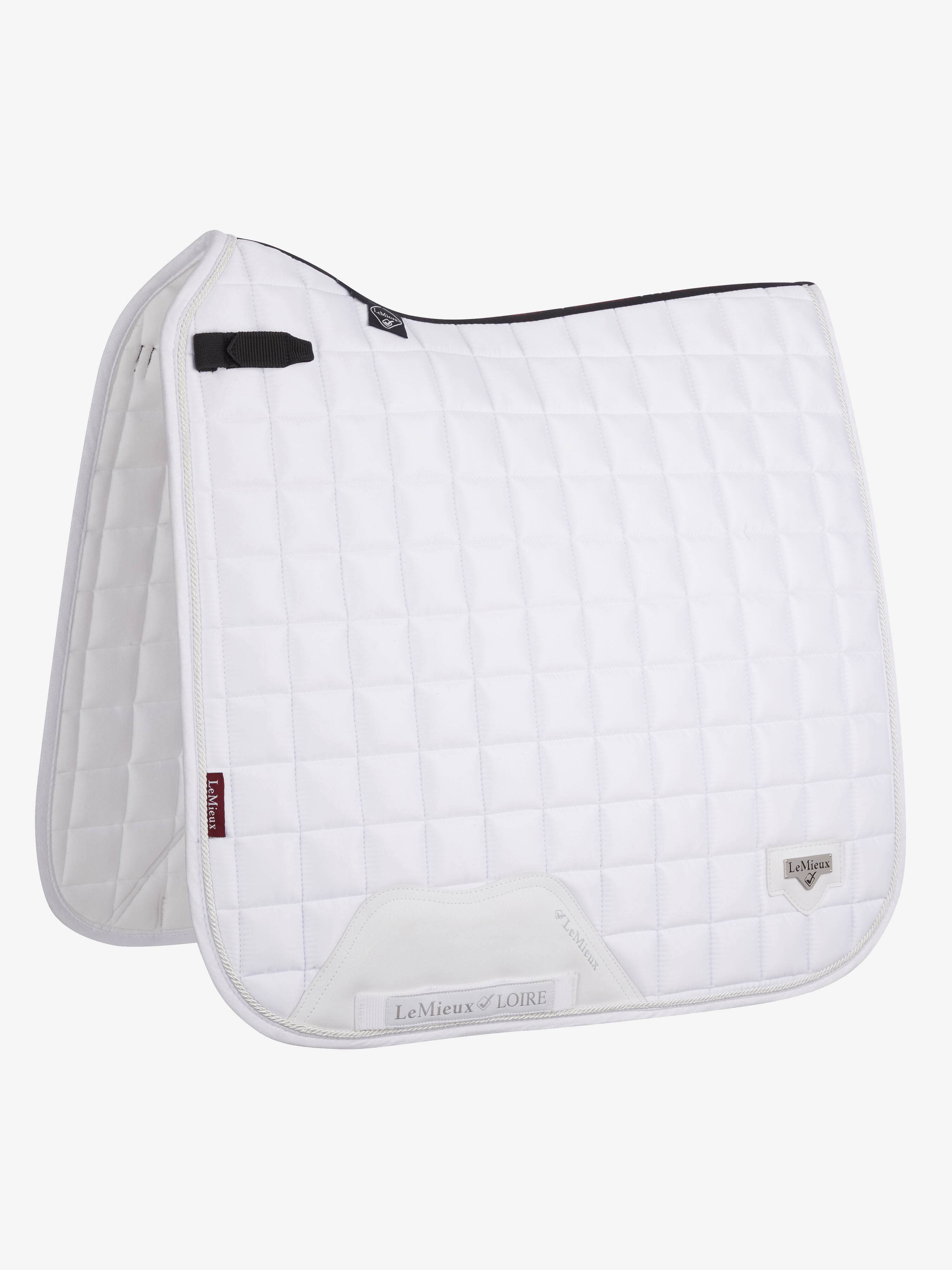 LeMieux Loire Classic Dressage Saddle Pad - White