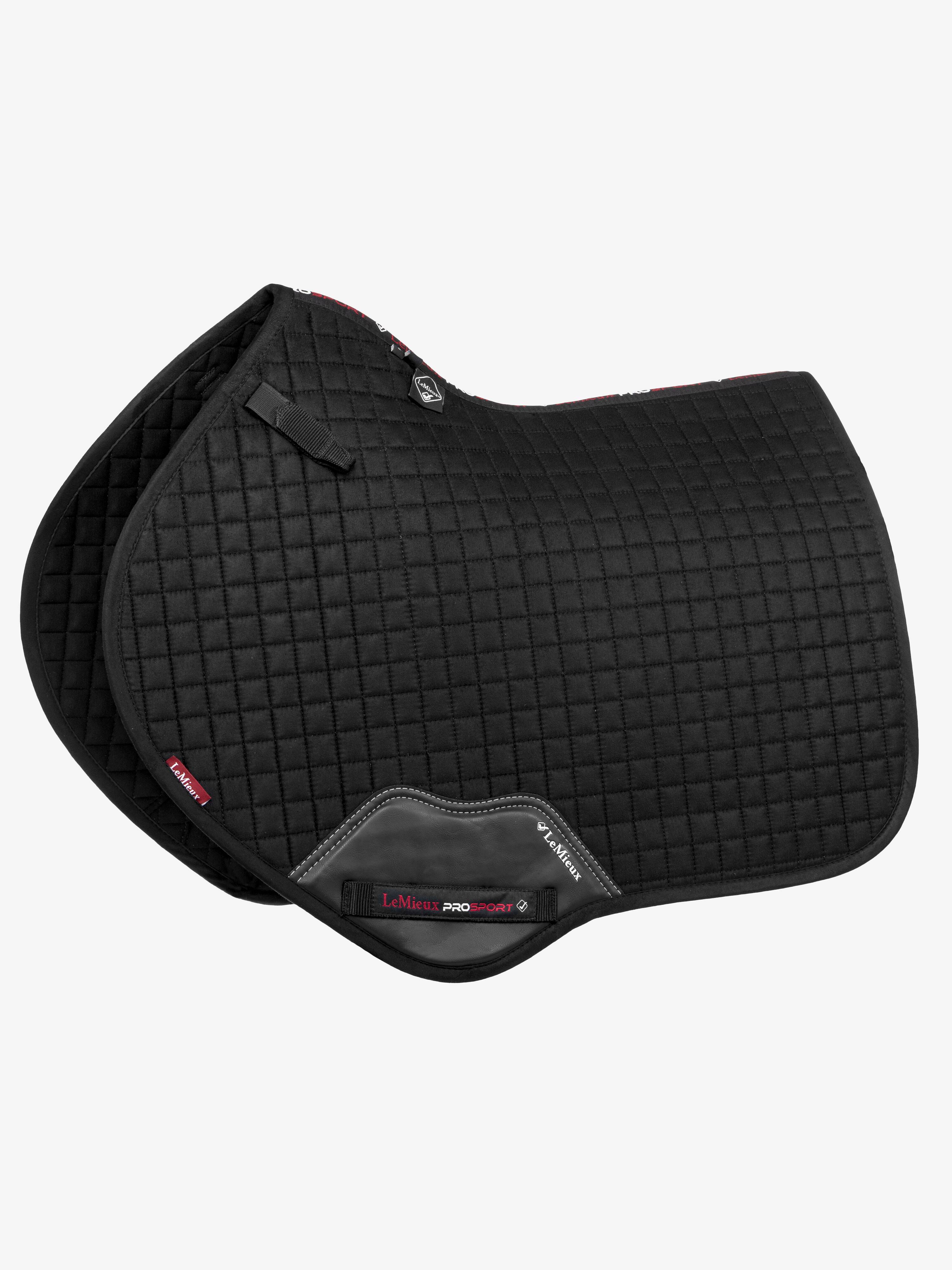 LeMieux Suede Close Contact Saddle Pad - Black