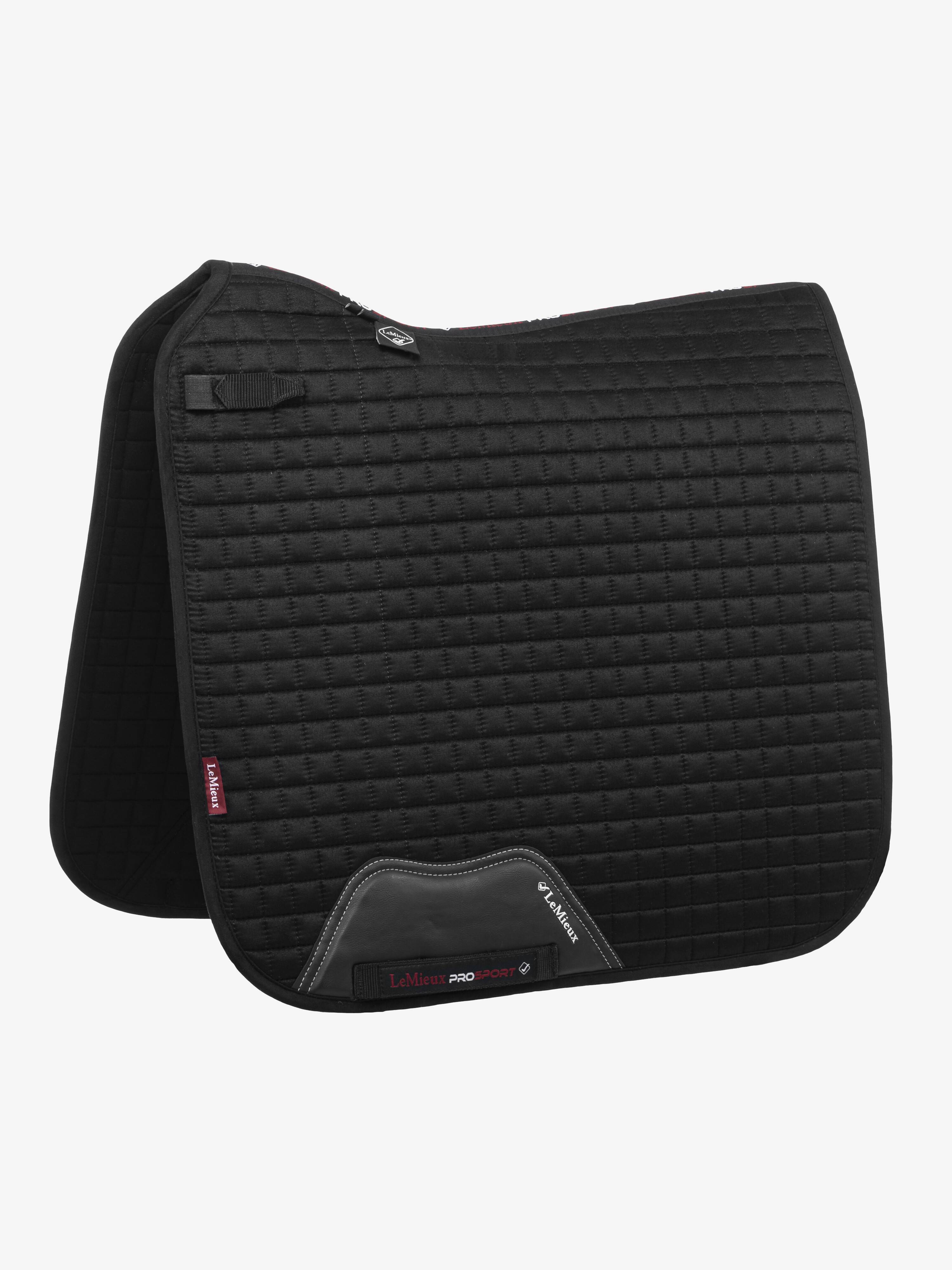 LeMieux Suede Dressage Saddle Pad - Black