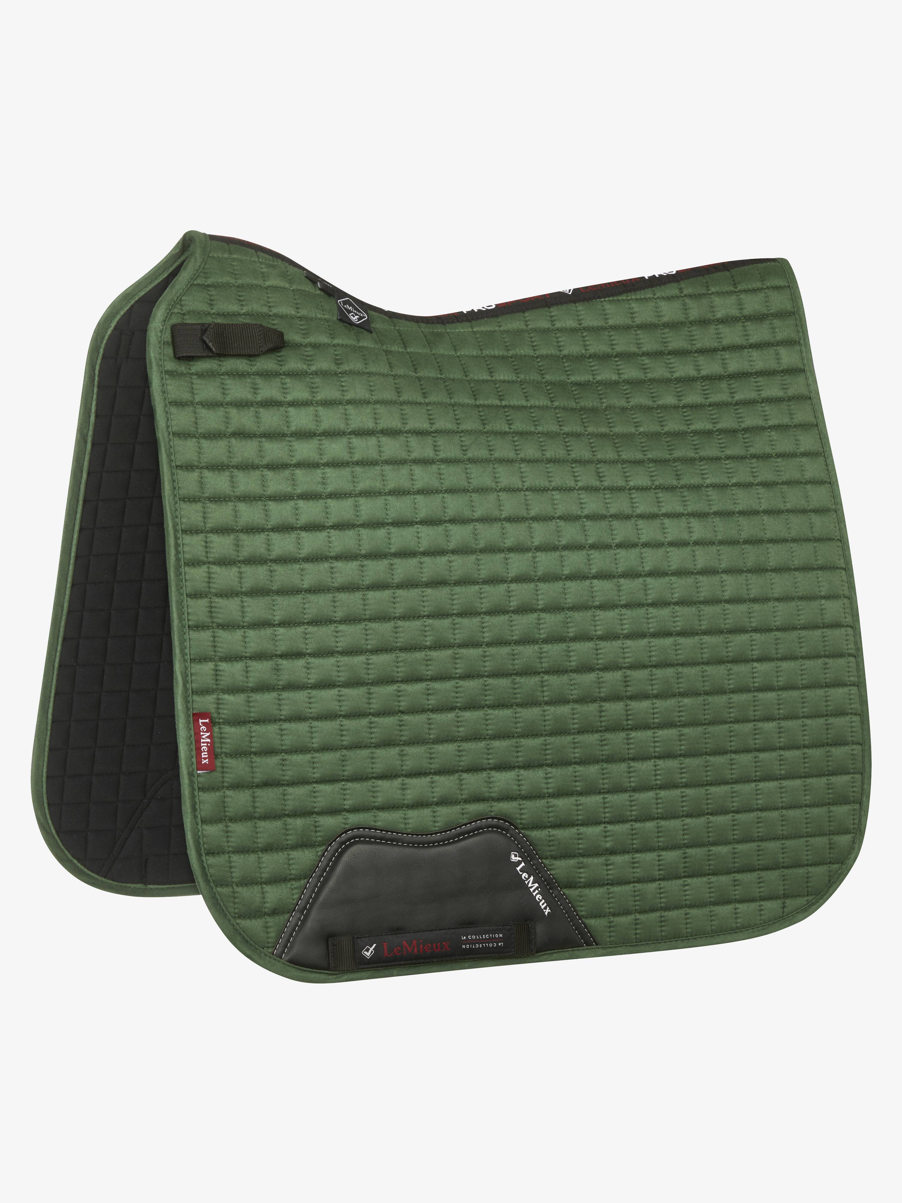 LeMieux Suede Dressage Saddle Pad - Hunter