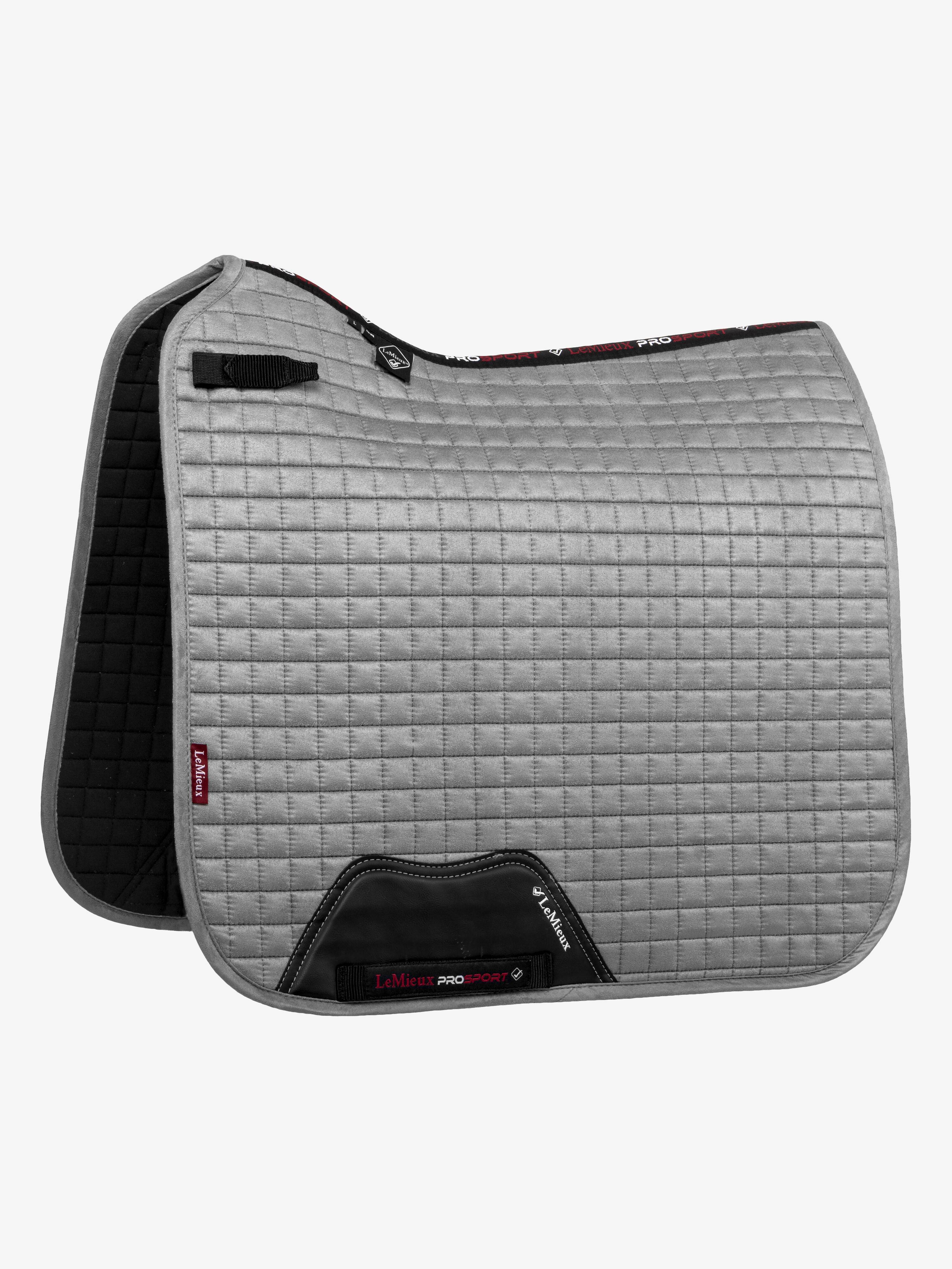 LeMieux Suede Dressage Saddle Pad - Grey