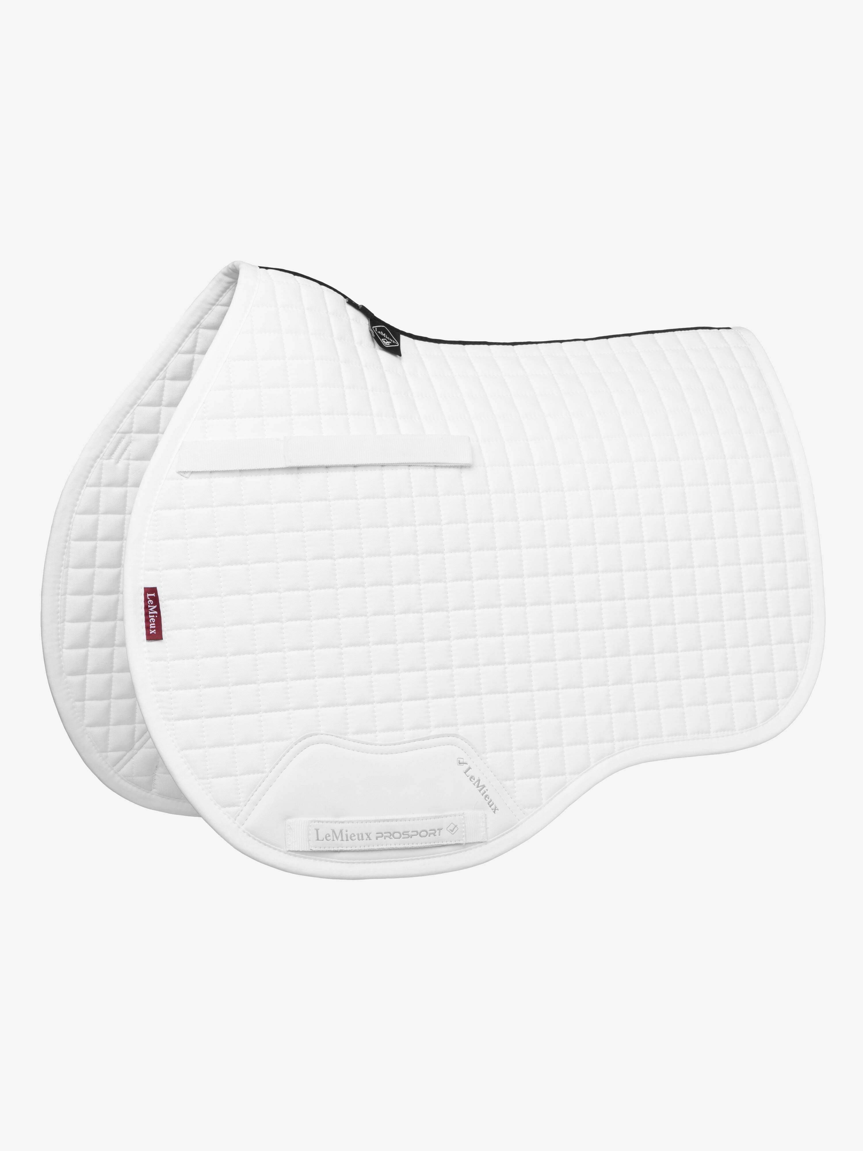 LeMieux Cotton All Purpose Saddle Pad - White