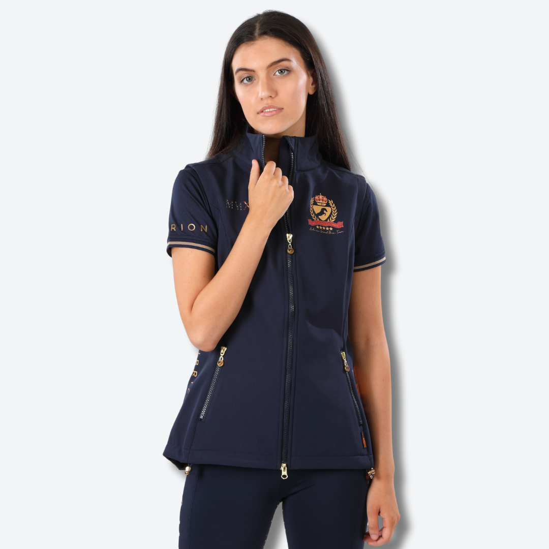 Aubrion Team Softshell Vest BOGO SALE - Navy