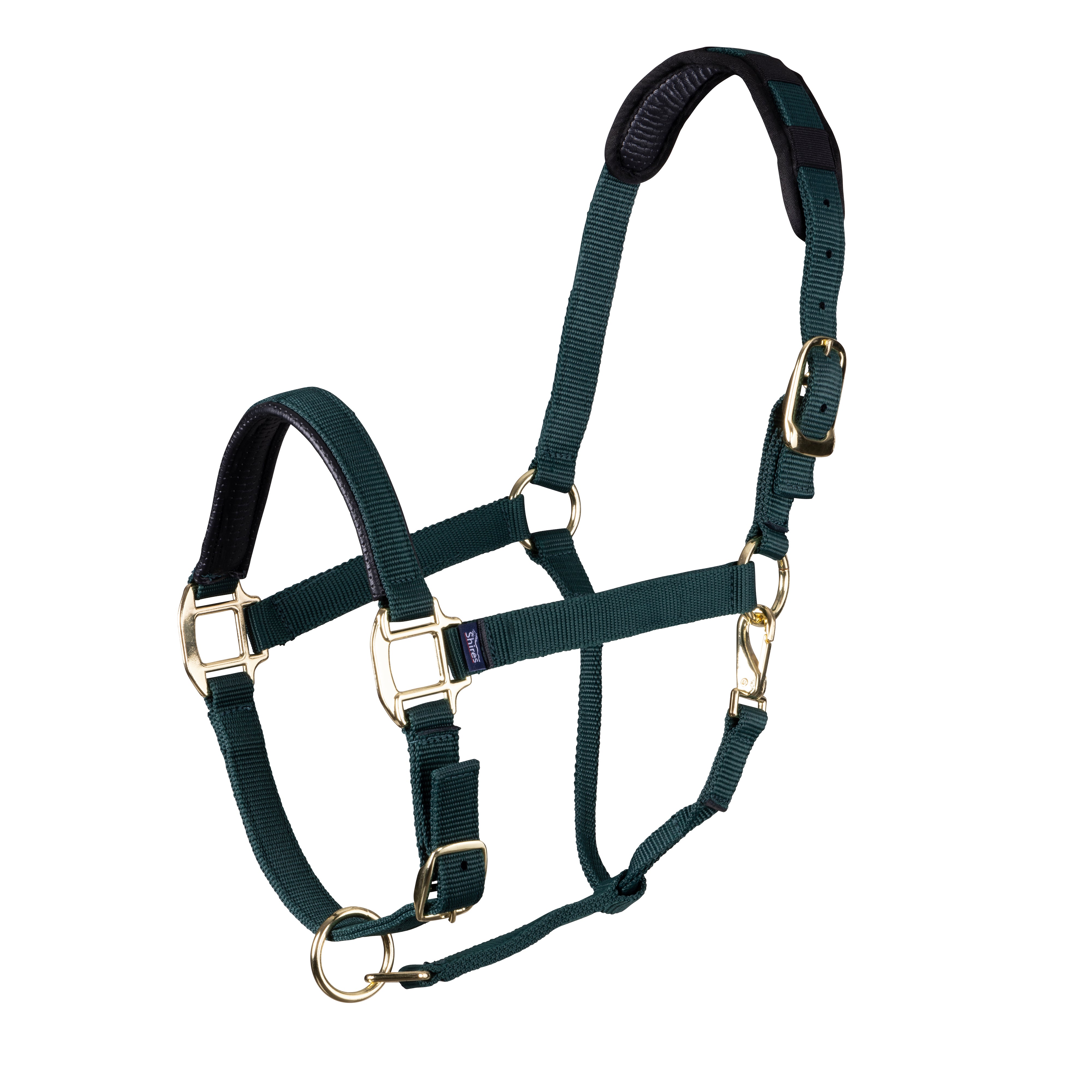 Shires Topaz Breakaway Nylon Halter - Dark Green