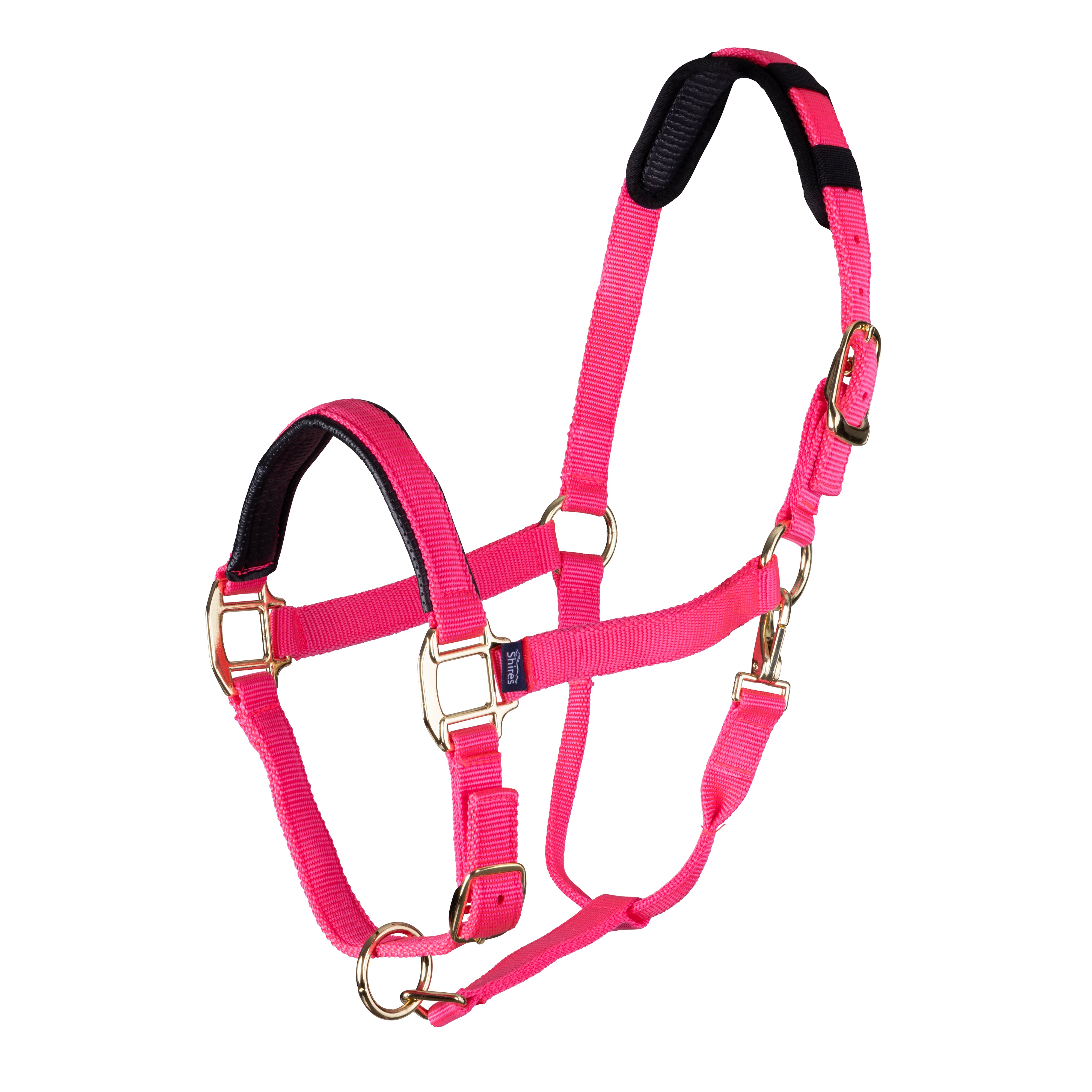 Shires Topaz Breakaway Nylon Halter - Pink