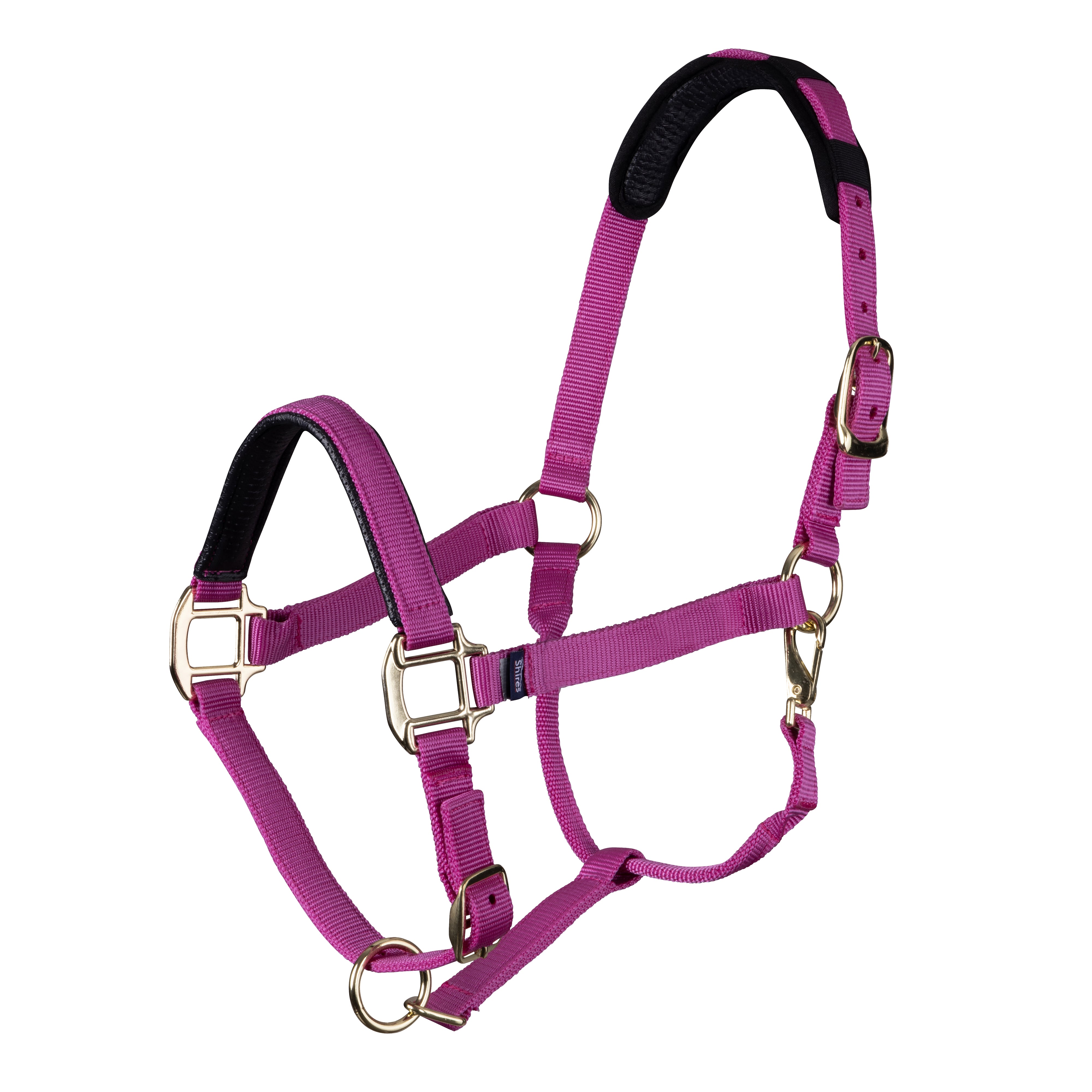 Shires Topaz Breakaway Nylon Halter - Rasperry