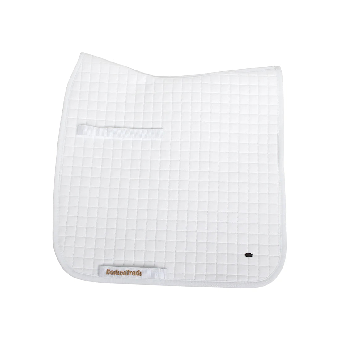 Back on Track Dressage Saddle Pad - White