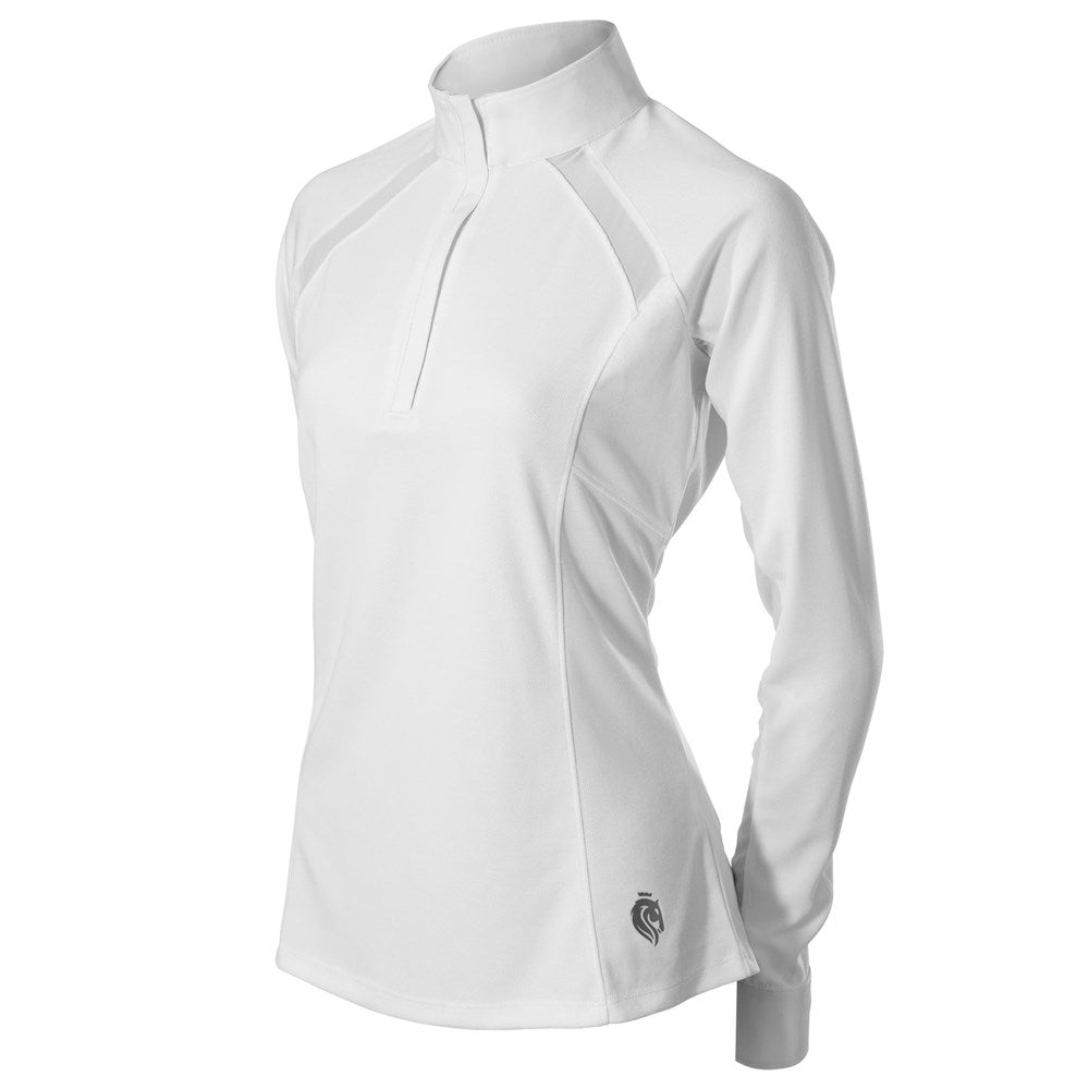 Equinavia Ingrid Womens Long Sleeve Show Shirt - White