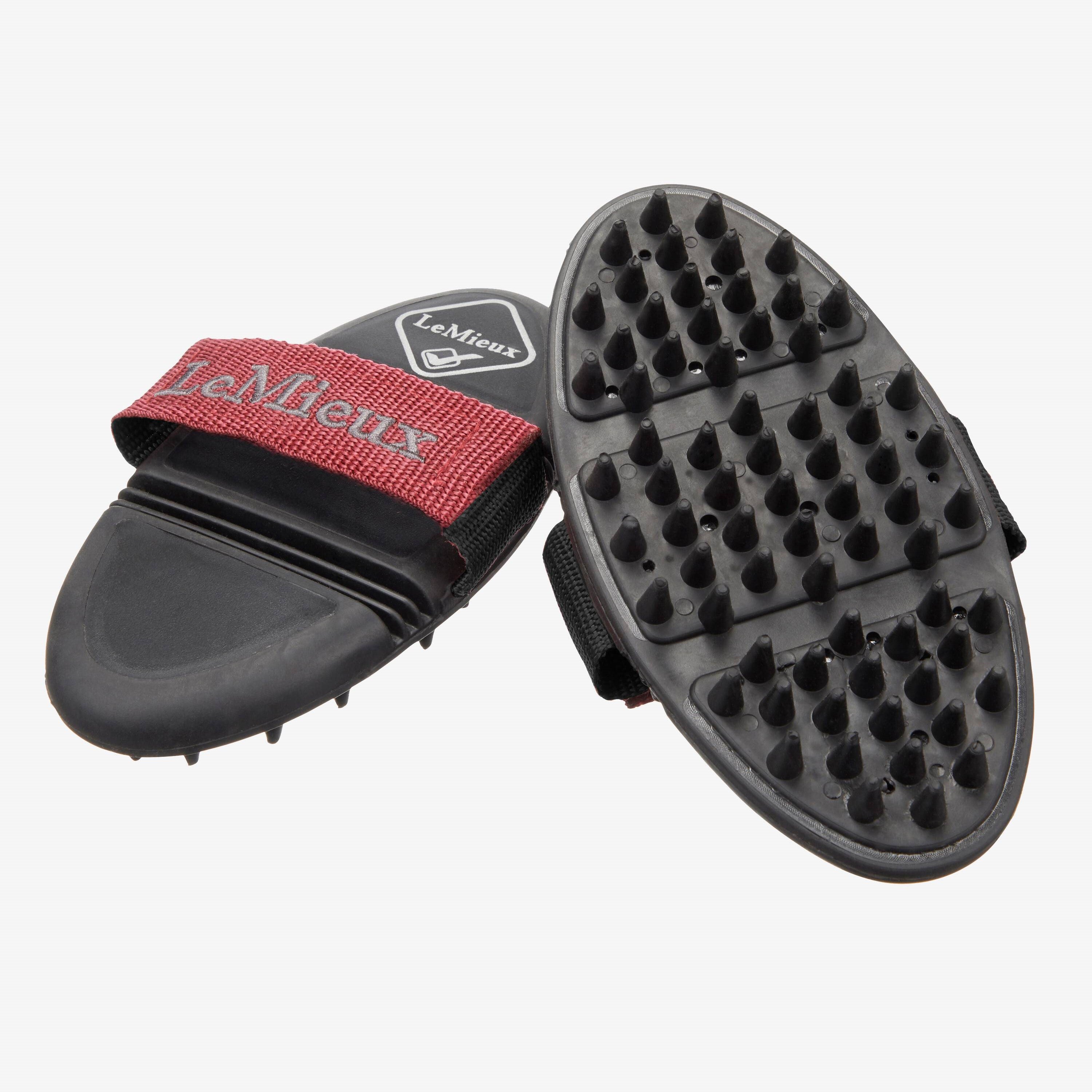 LeMieux Flexi Massage Brush - Black