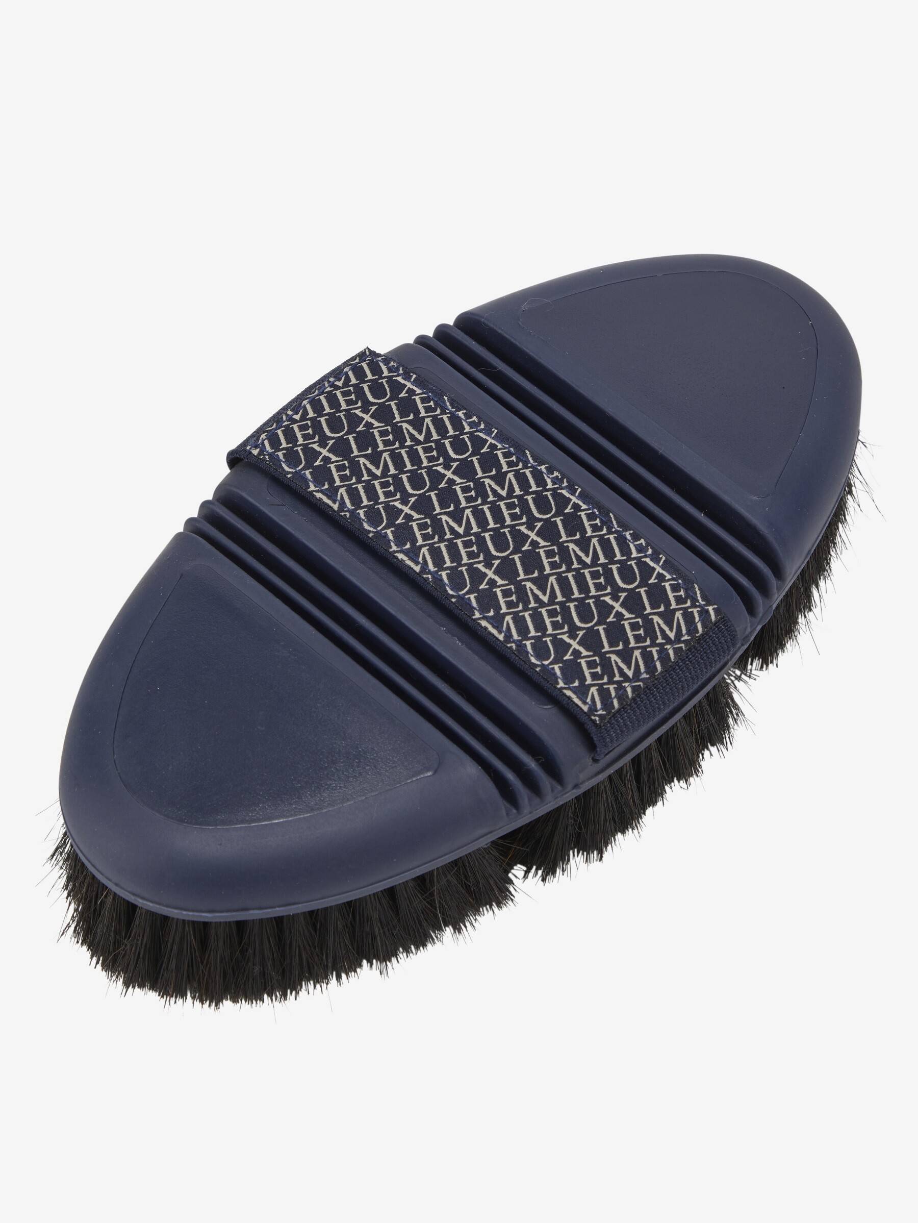 LeMieux Flexi Horse Hair Body Brush - Navy