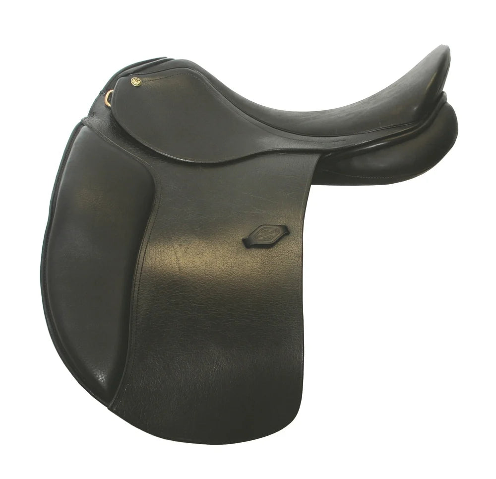 Henri de Rivel Pro Buffalo Dressage Saddle - Black