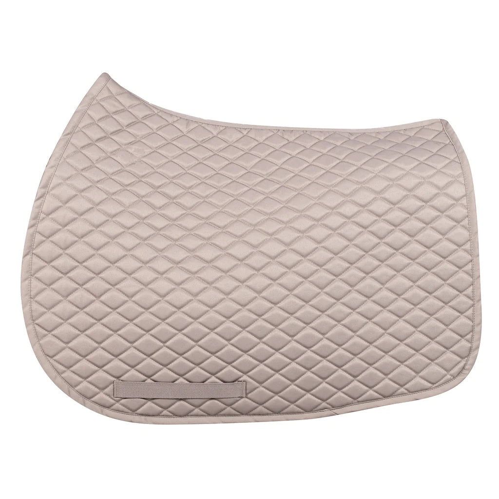 Tuffrider Basic All Purpose Saddle Pad - Titanium