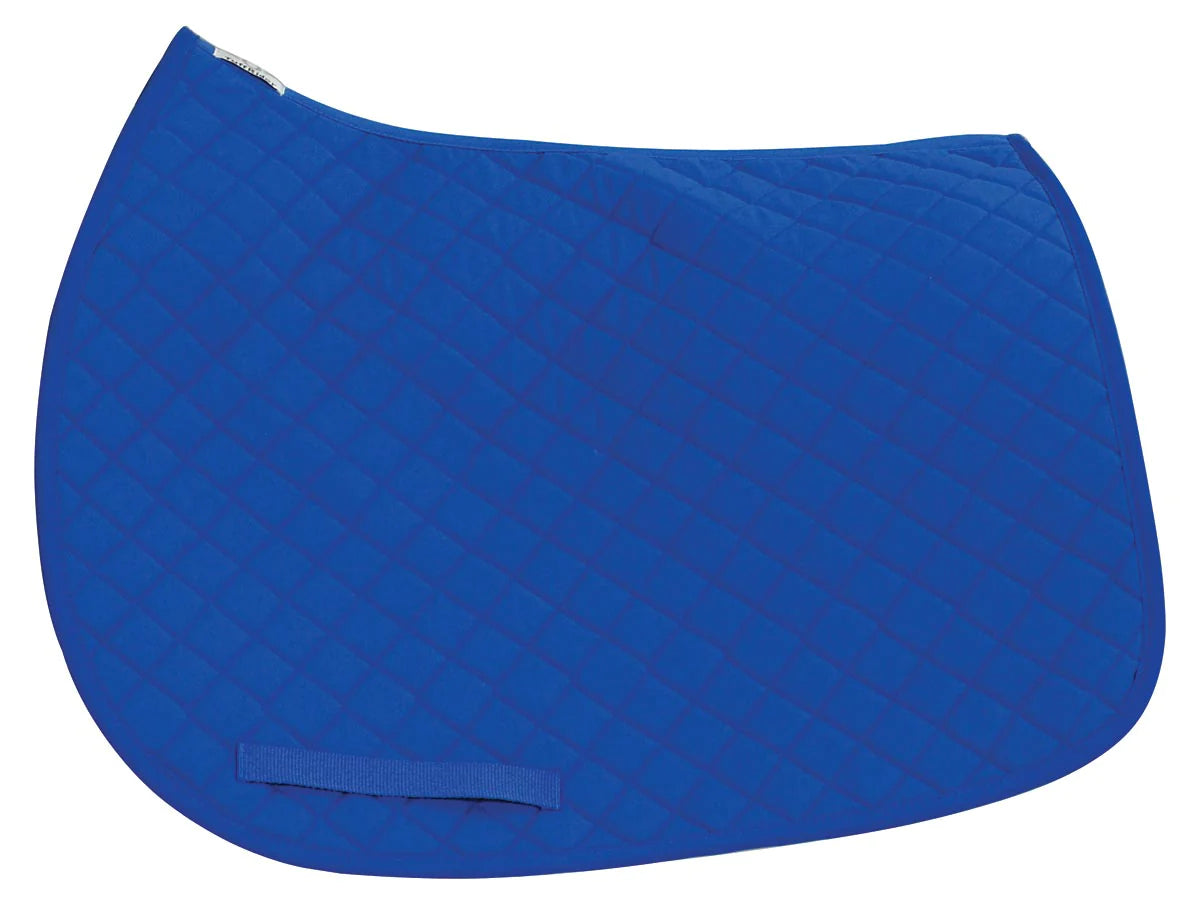 Tuffrider Basic All Purpose Saddle Pad - Royal Blue