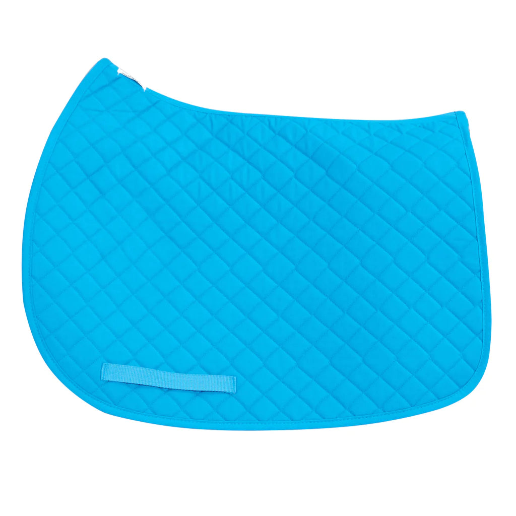 Tuffrider Basic All Purpose Saddle Pad - Ocean