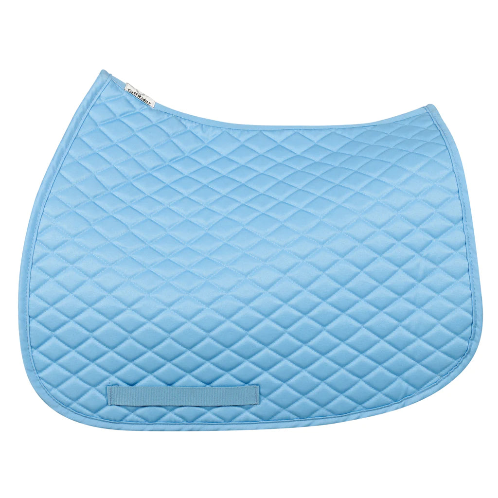 Tuffrider Basic All Purpose Saddle Pad - Light Blue