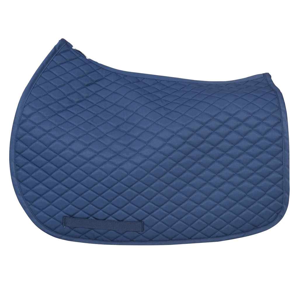 Tuffrider Basic All Purpose Saddle Pad - Ensign Blue