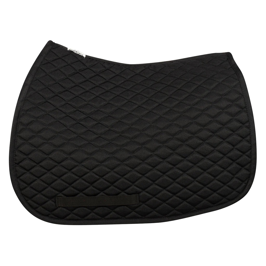 Tuffrider Basic All Purpose Saddle Pad - Black