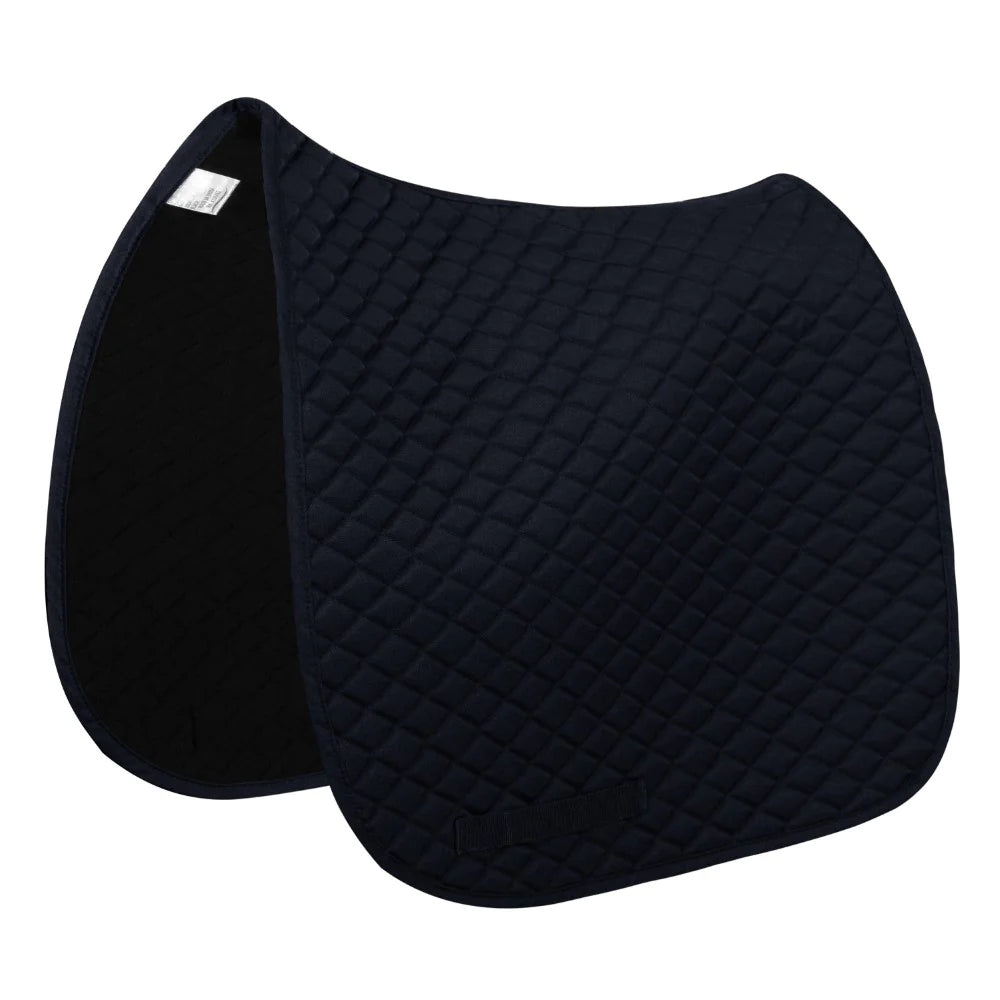 Tuffrider Basic Dressage Saddle Pad - Navy