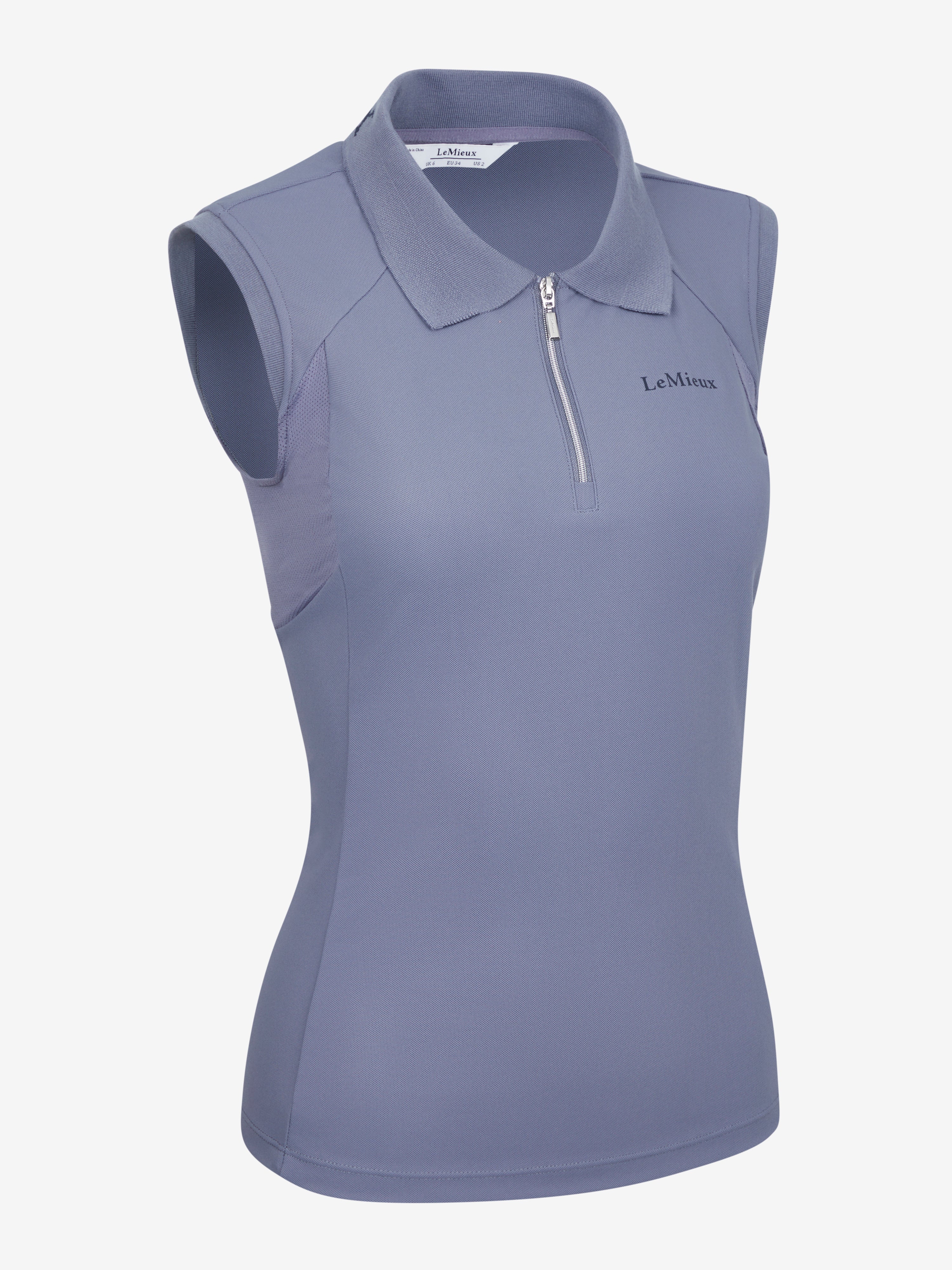 LeMieux Sleeveless Sport Polo - Jay Blue