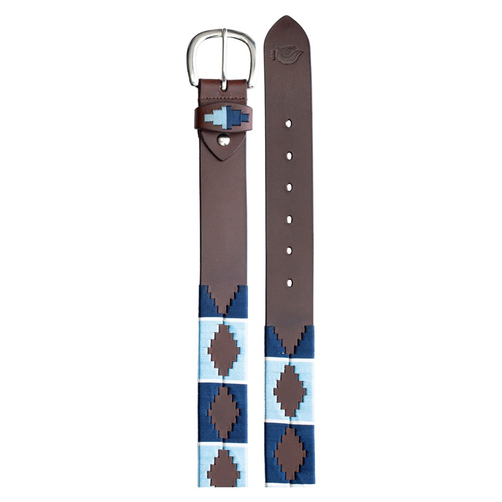 Equinavia Siri Polo Belt - Brown/Blue