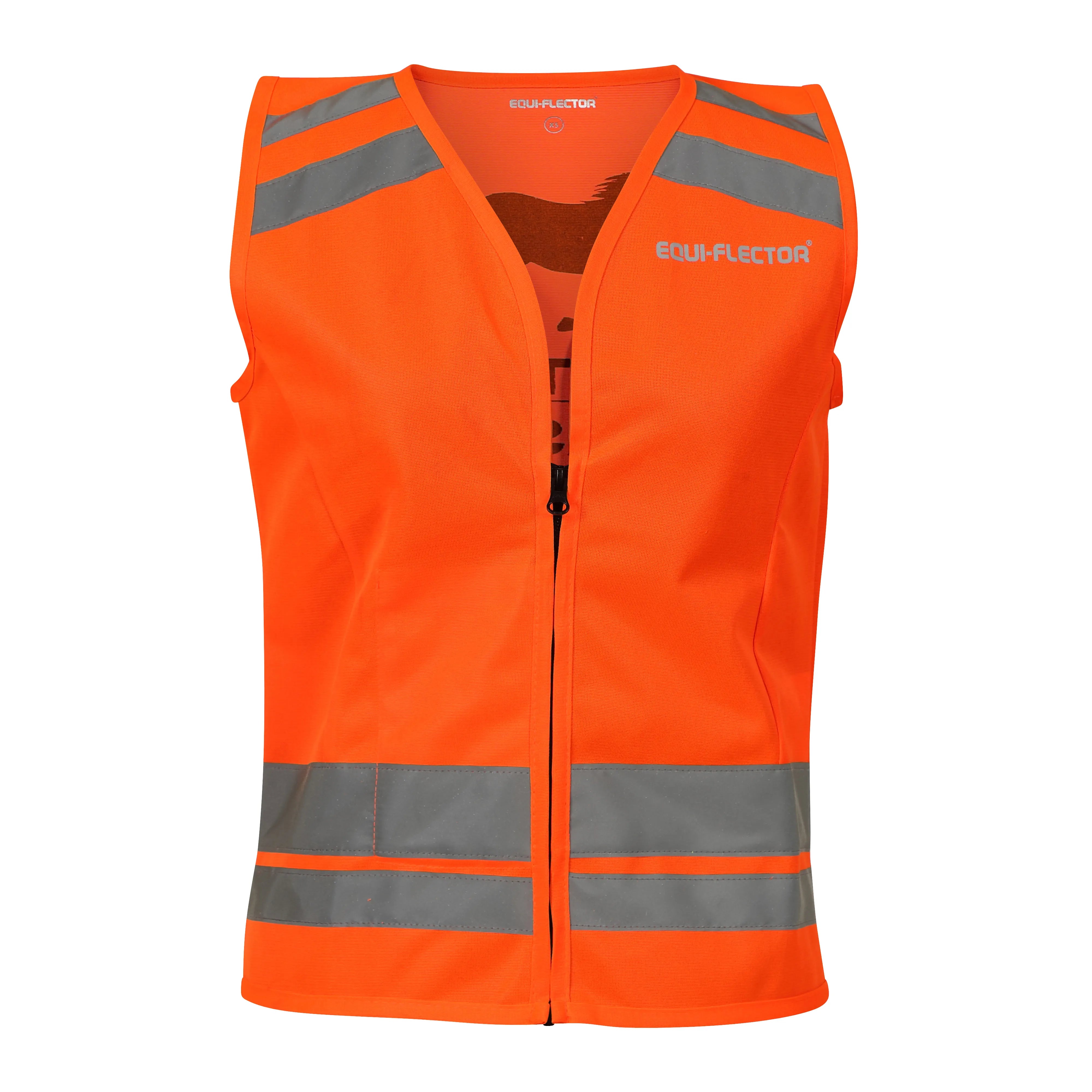 Shires EQUI-FLECTOR Safety Vest - Orange