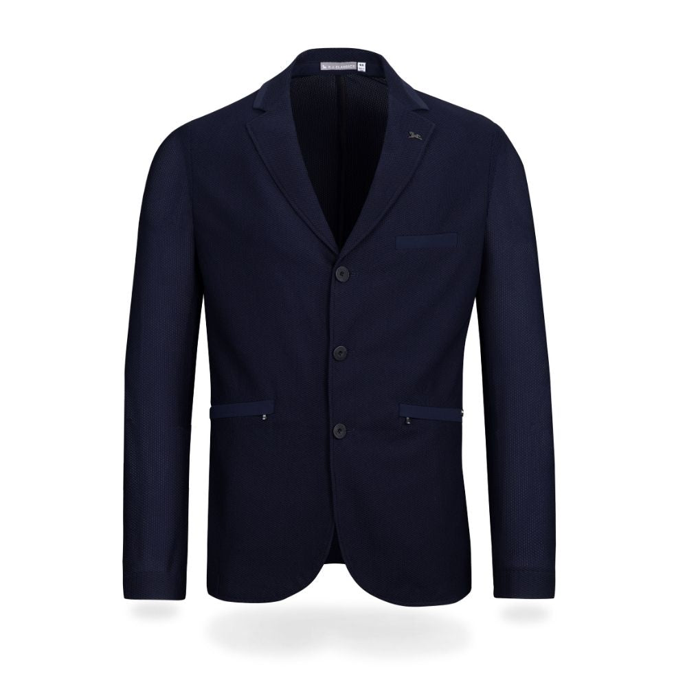 RJ Classics Hudson Mesh Men's Show Coat - Navy