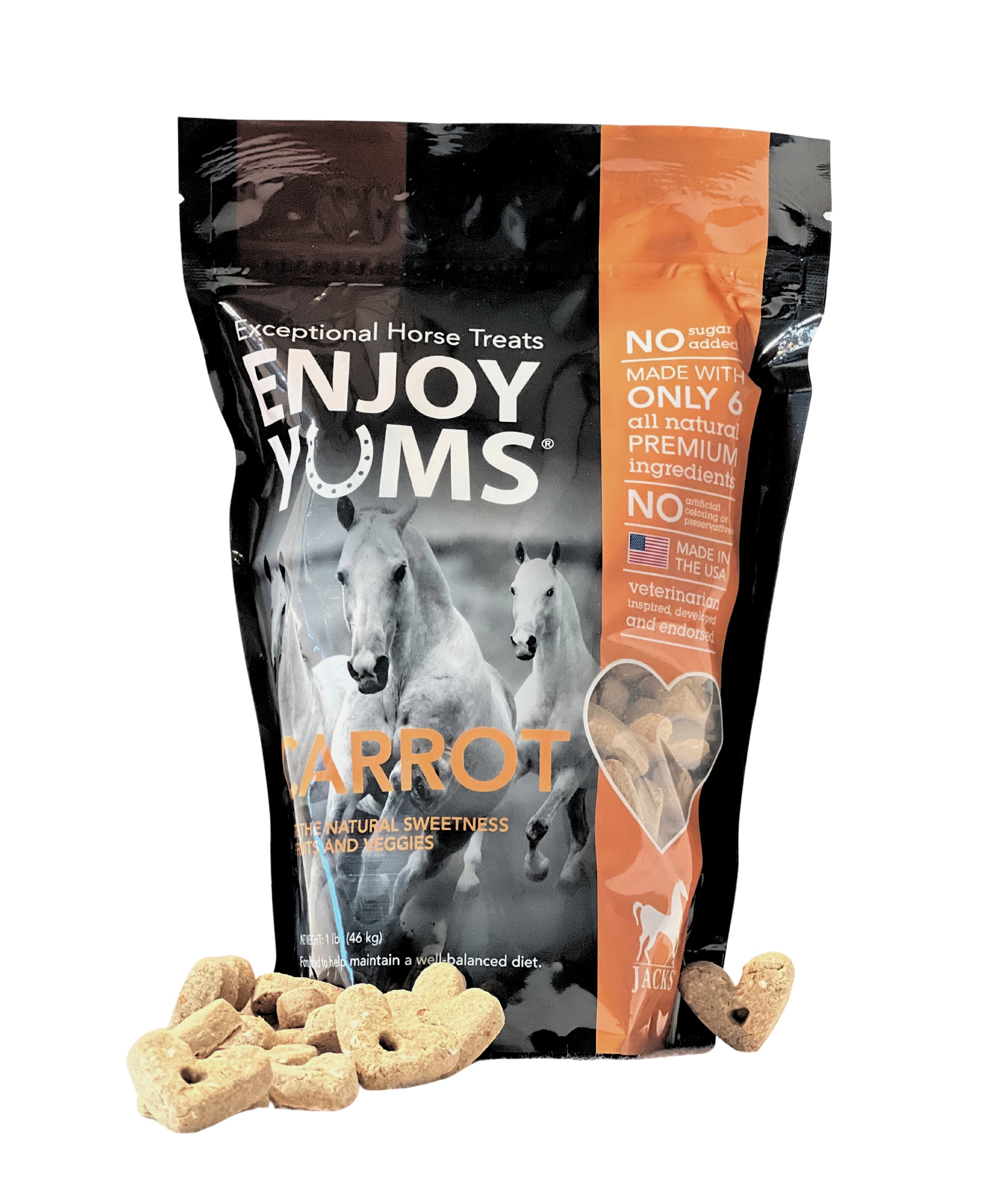 Enjoy Yums Horse Treats - Carrot