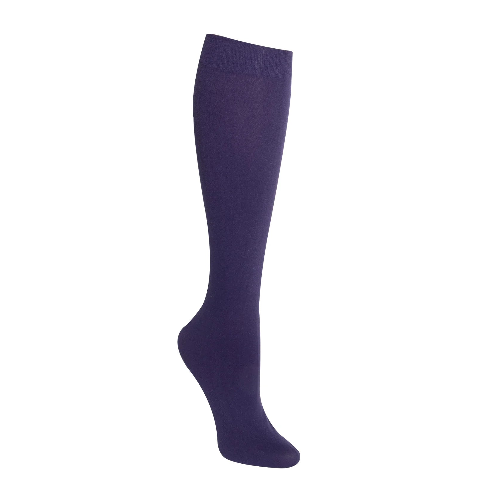 Ovation Zocks Solid Boot Socks - Eggplant