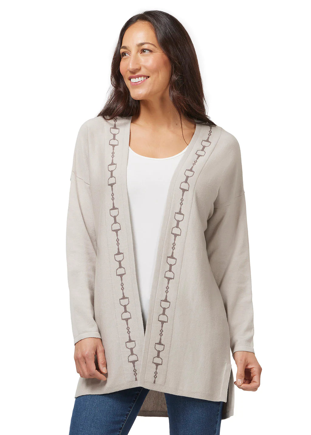 EQL Bits Cardigan - Natural/ Sand