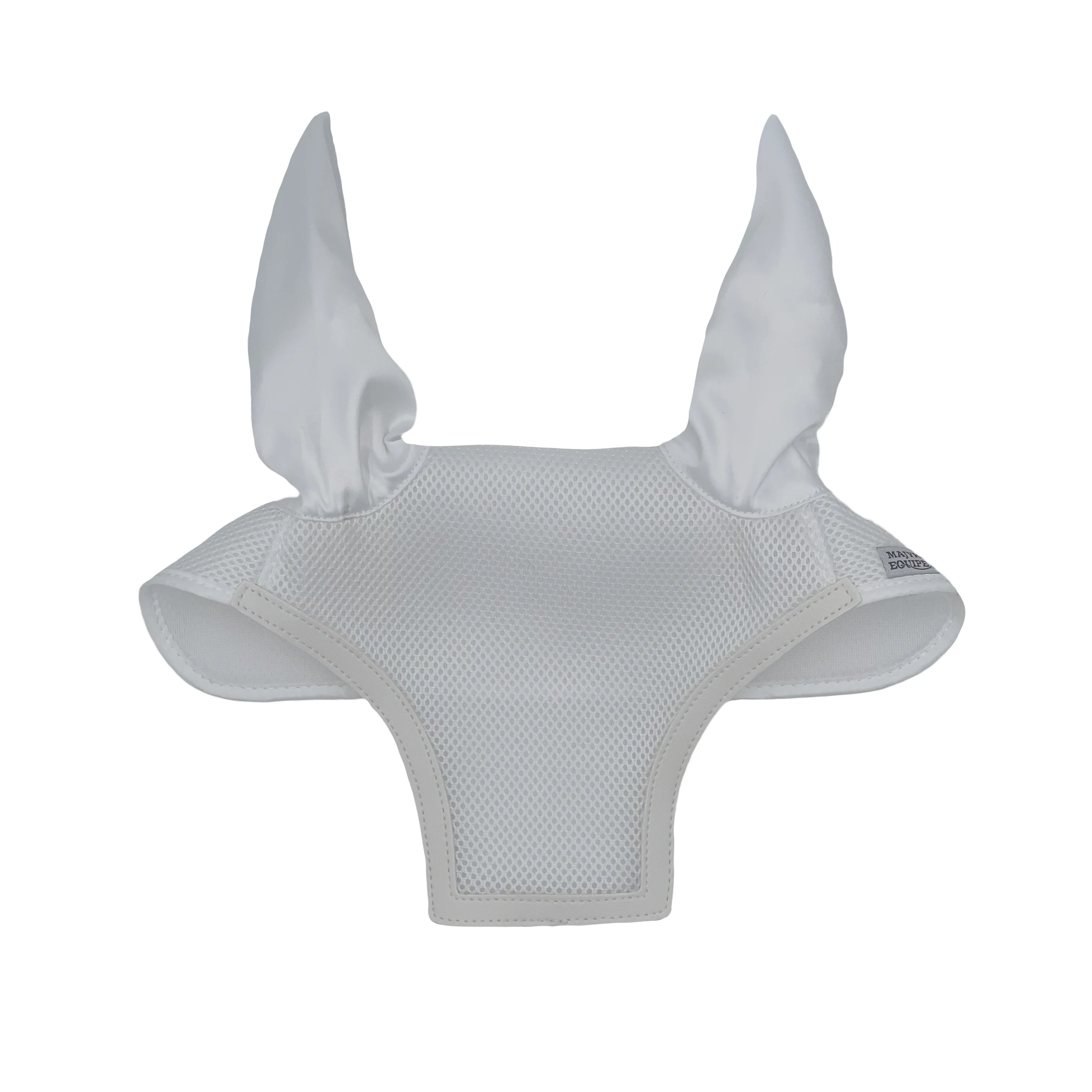 Majyk Equipe Silk Touch Luxury Air Mesh Ear Bonnet - White