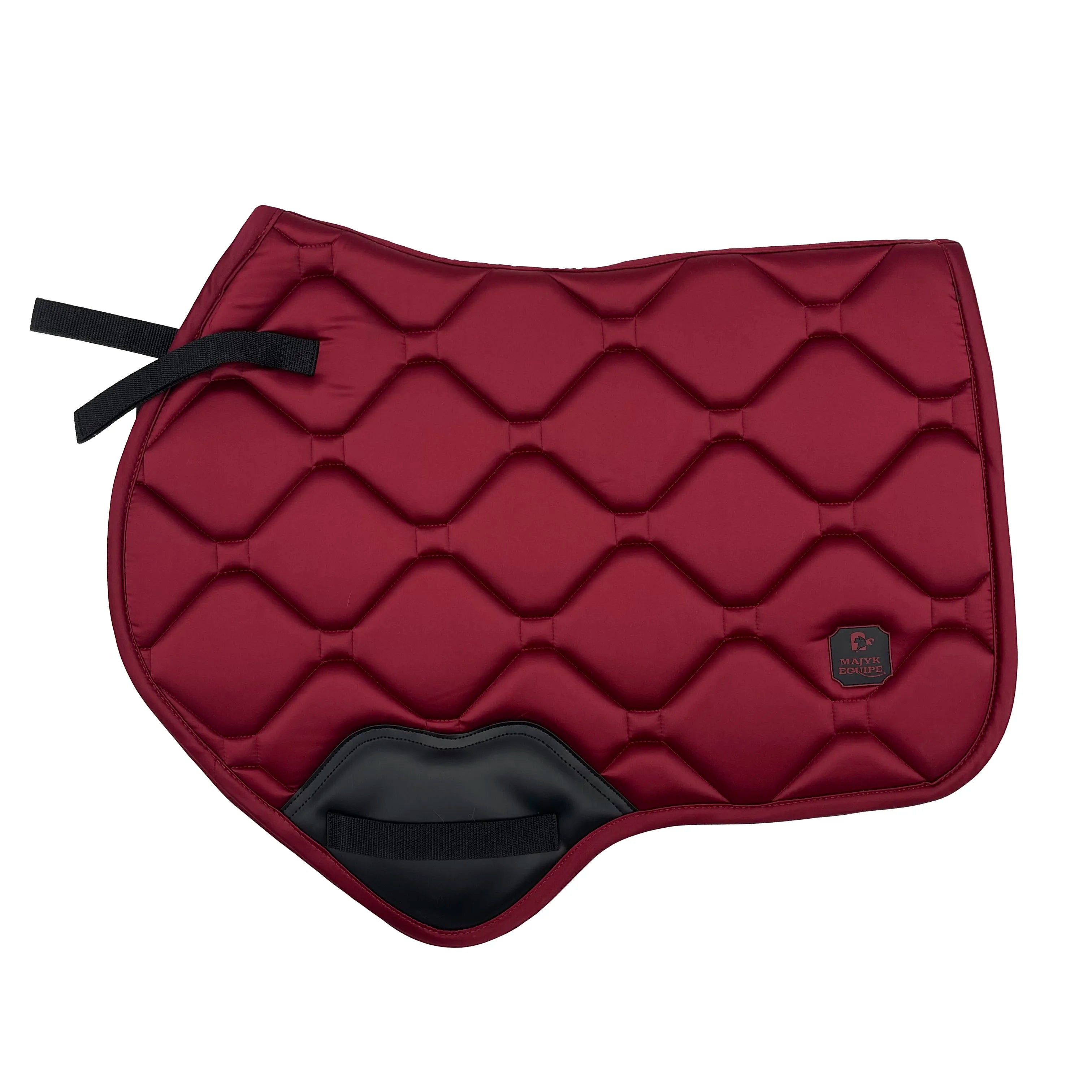 Majyk Equipe Silk Touch All Purpose Saddle Pad - Burgundy