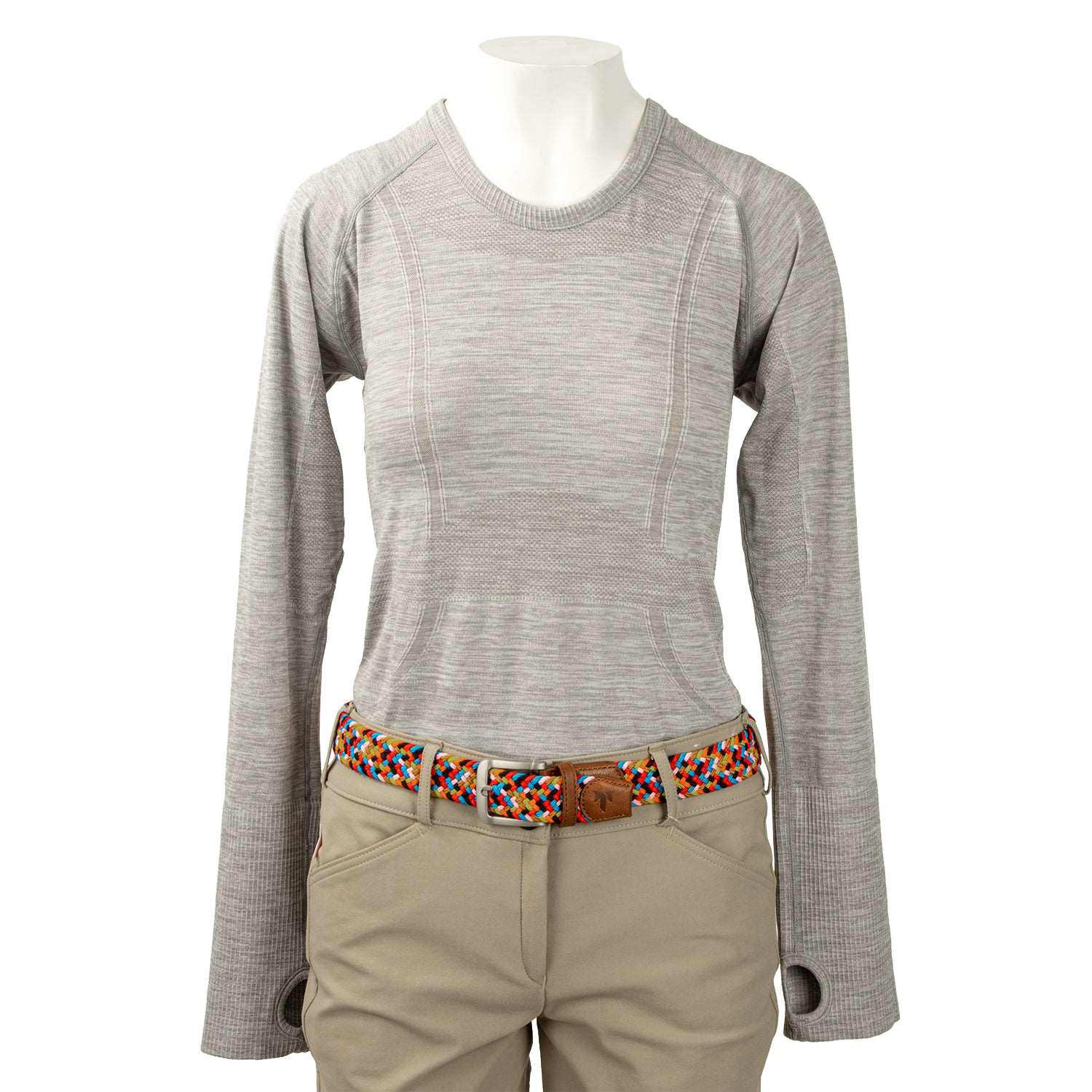 Equitation Tech Long Sleeve Top - Pearl