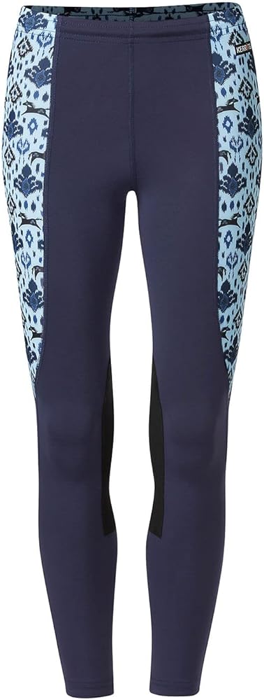 Kerrits Kids Performance Riding Tights - Ink/ Ink Painted Horse