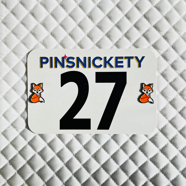 Pinsnickety Number Pins - Fox