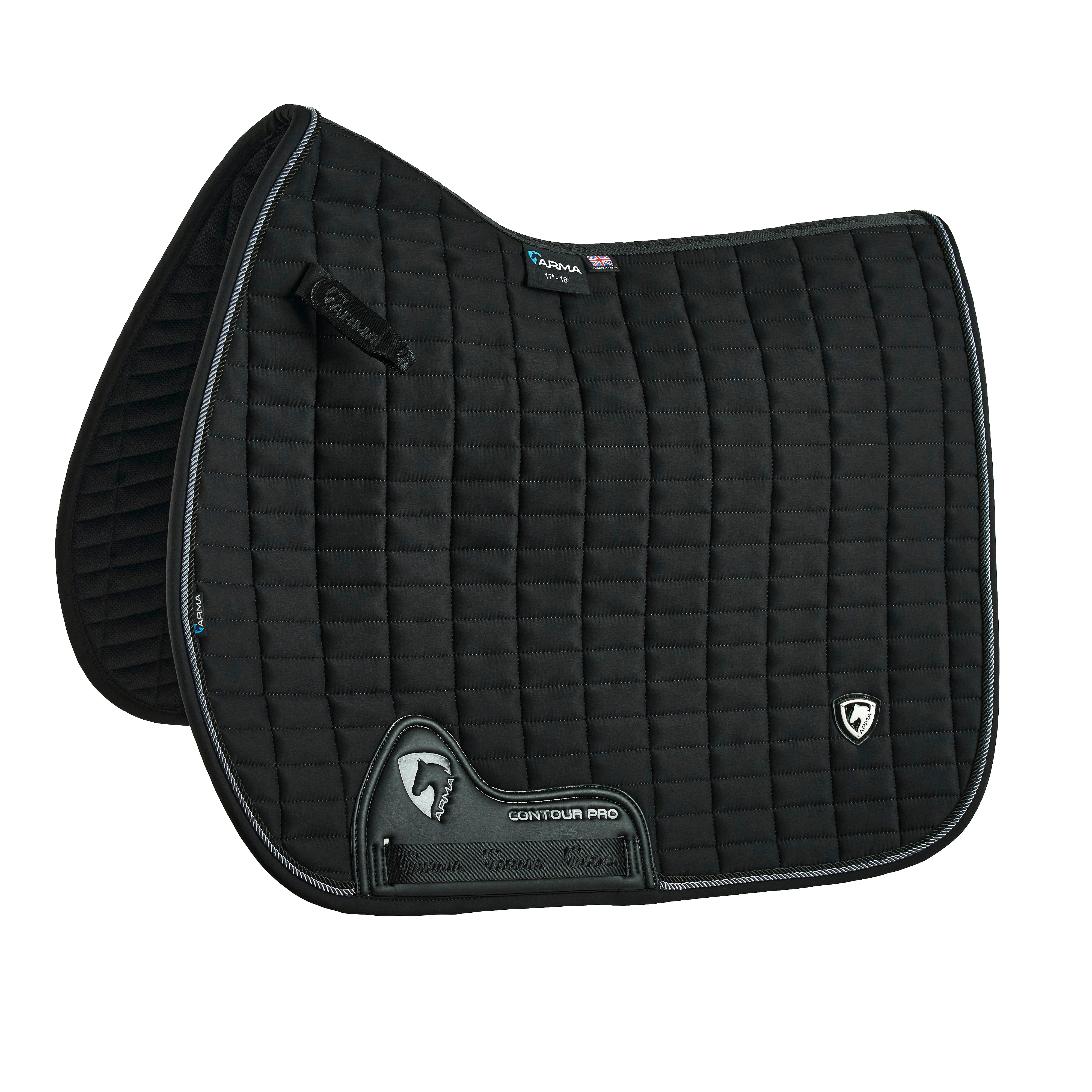 Arma Matte All Purpose Saddle Pad - Black